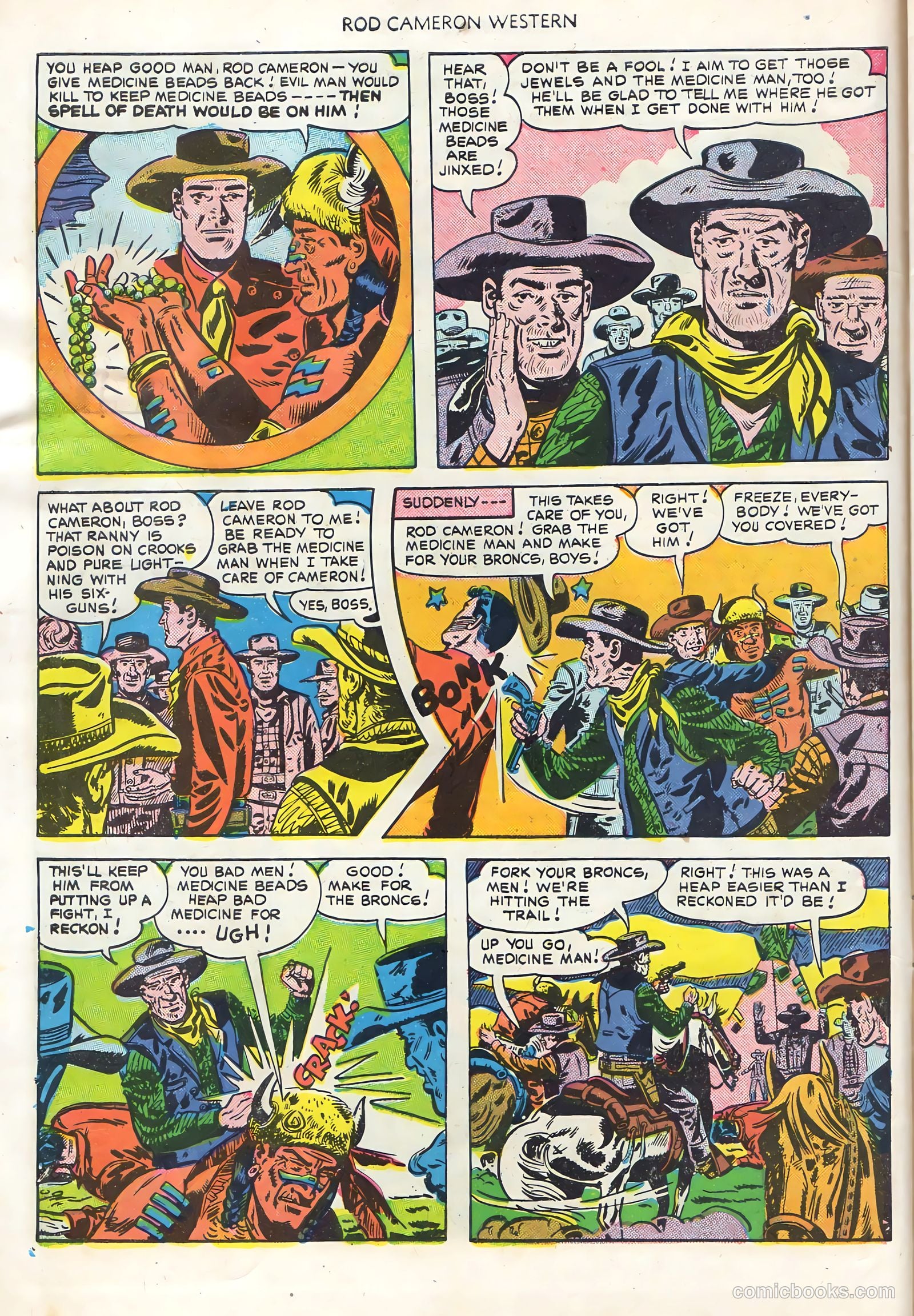 Rod Cameron Western #6 (1950) — page 6 of 36