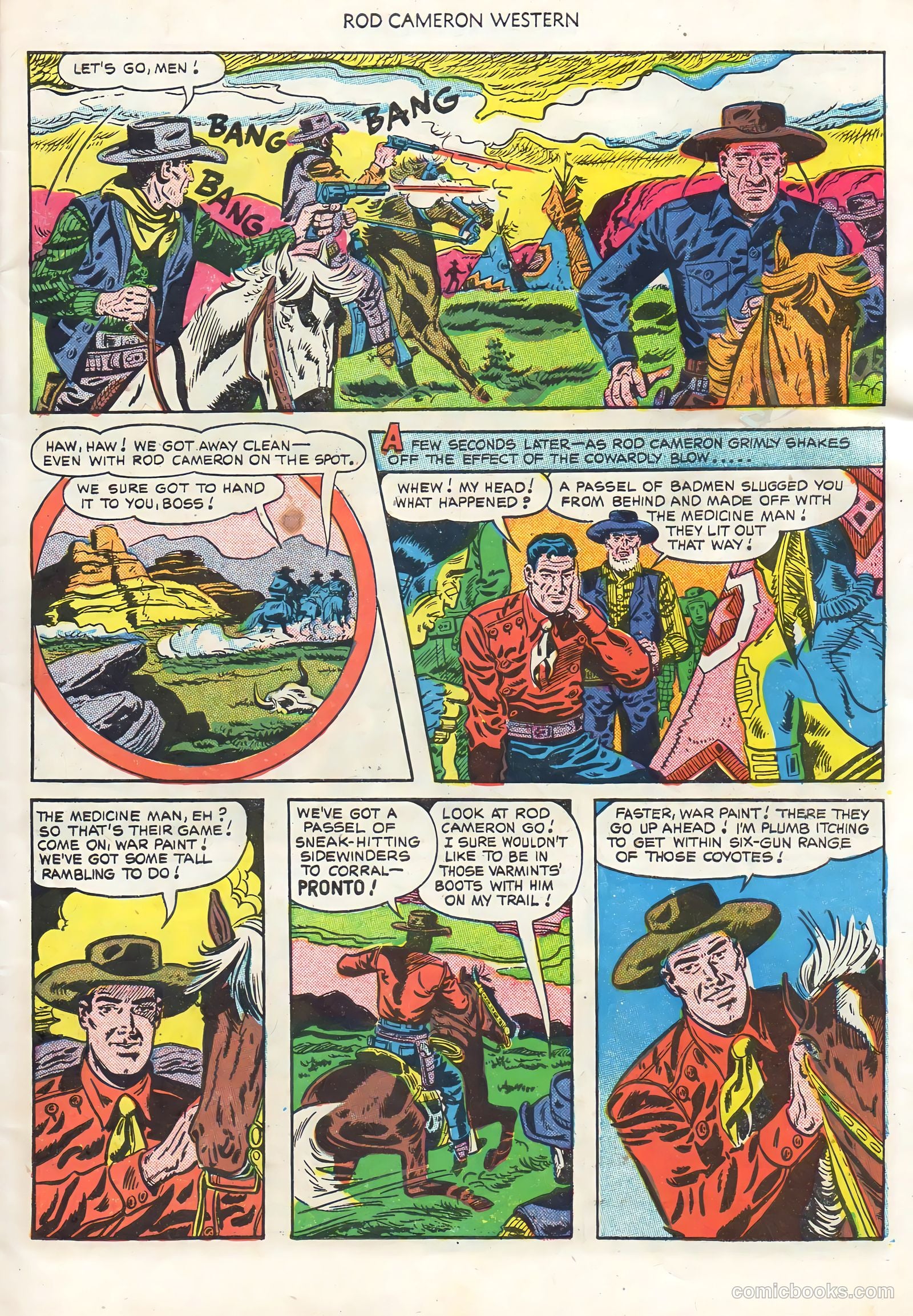 Rod Cameron Western #6 (1950) — page 7 of 36