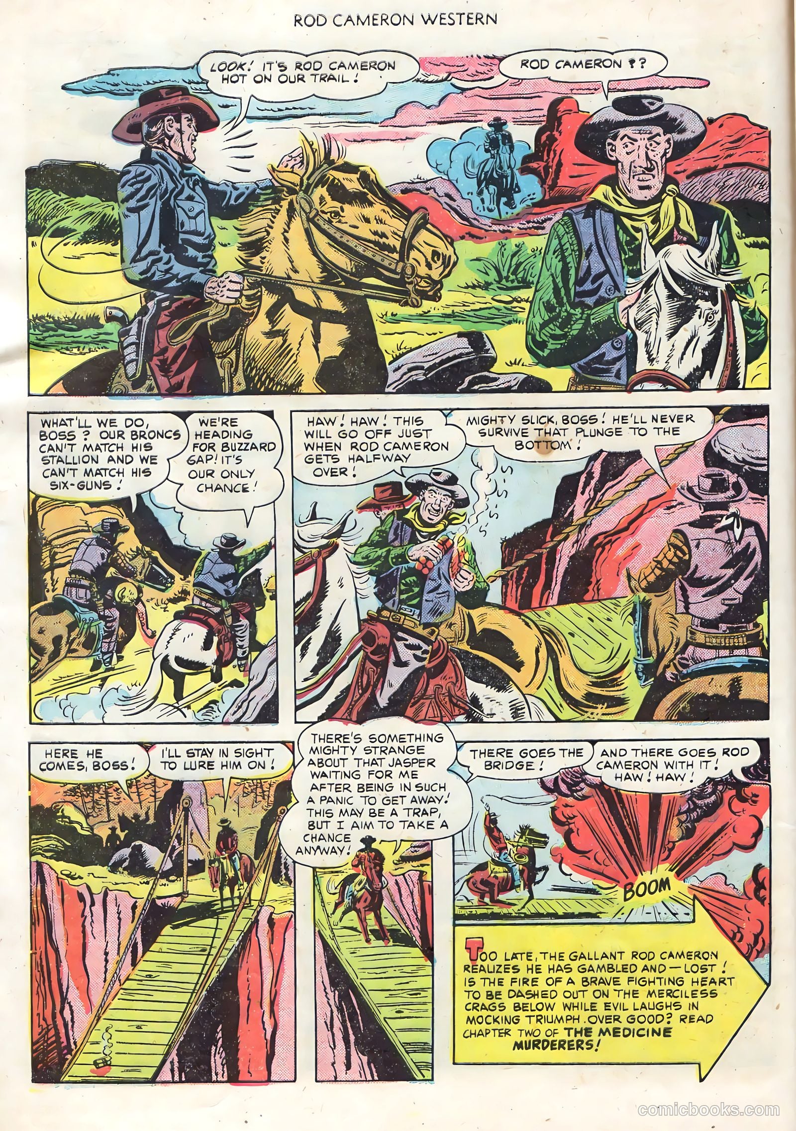Rod Cameron Western #6 (1950) — page 8 of 36