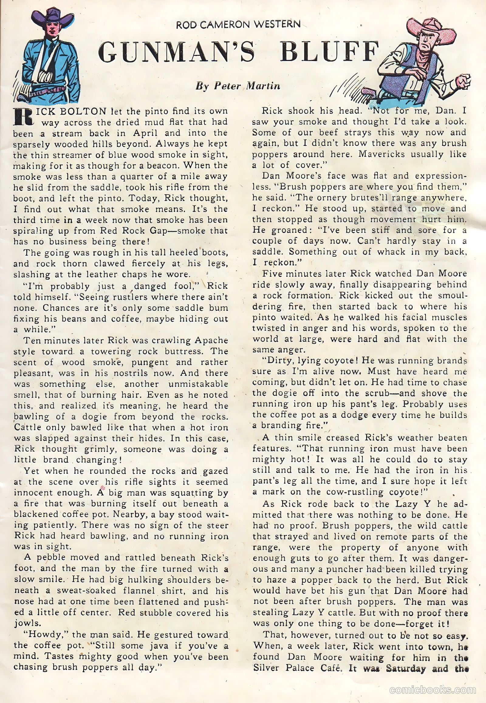 Rod Cameron Western #6 (1950) — page 9 of 36