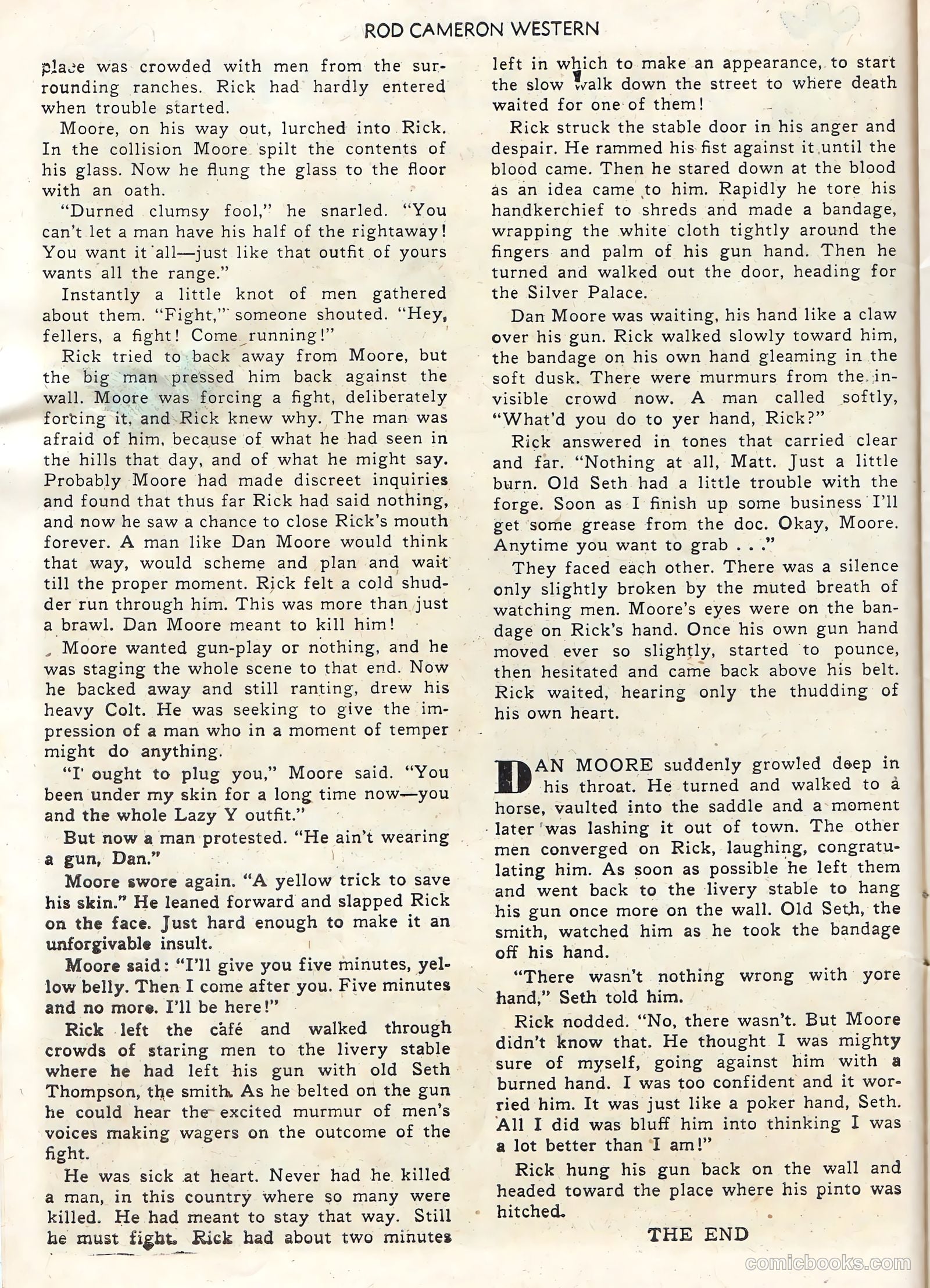 Rod Cameron Western #6 (1950) — page 10 of 36
