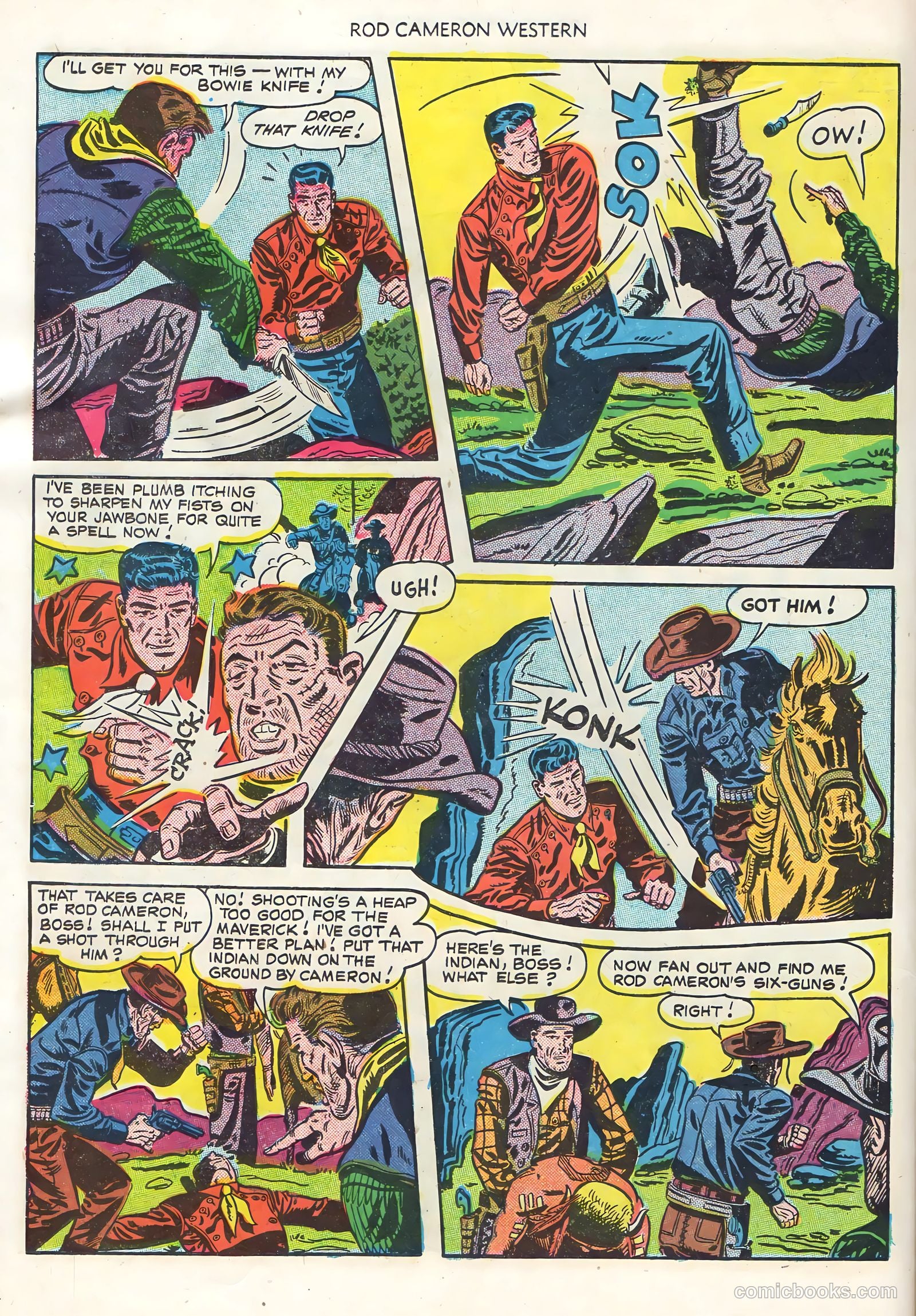 Rod Cameron Western #6 (1950) — page 14 of 36