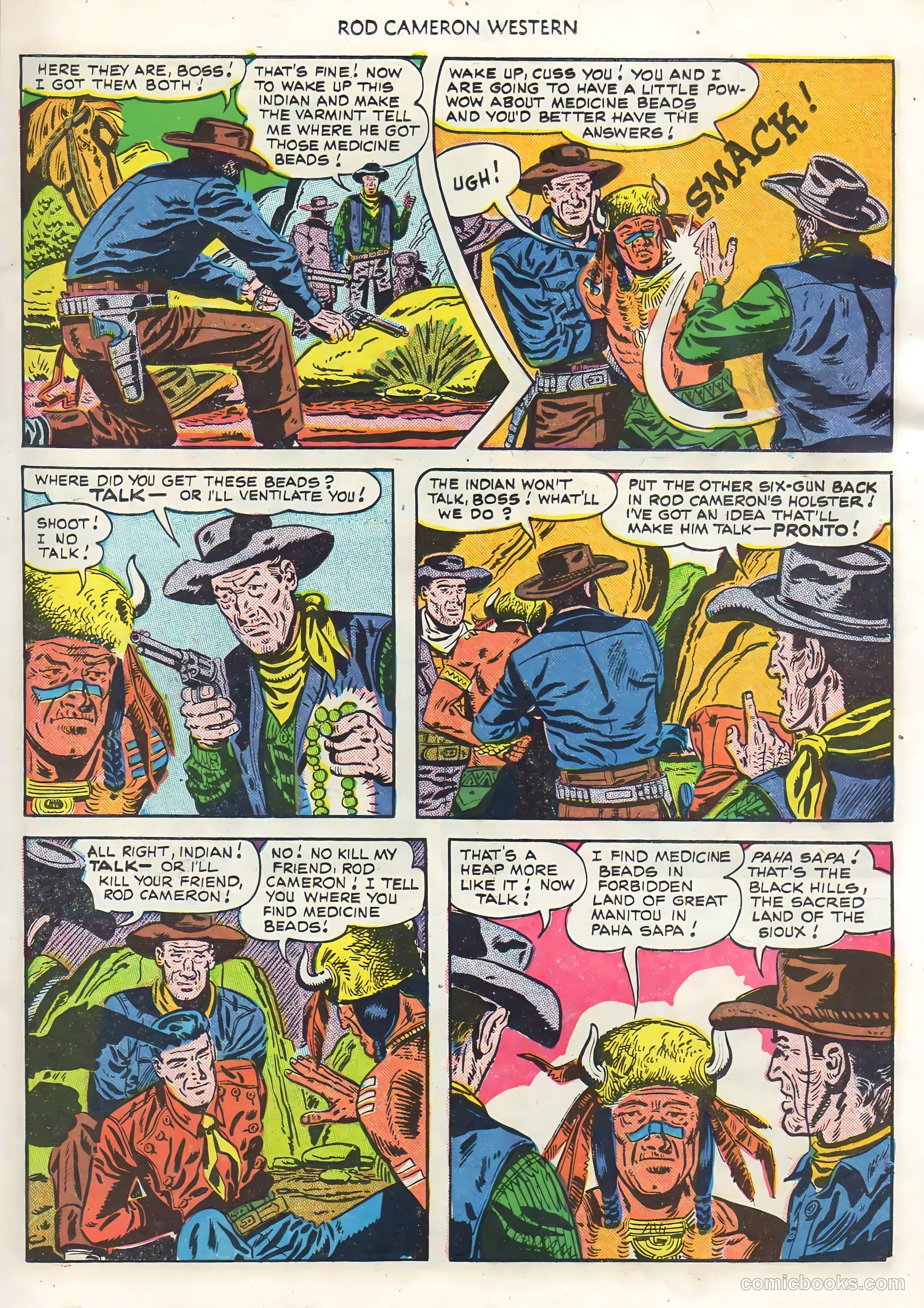 Rod Cameron Western #6 (1950) — page 15 of 36