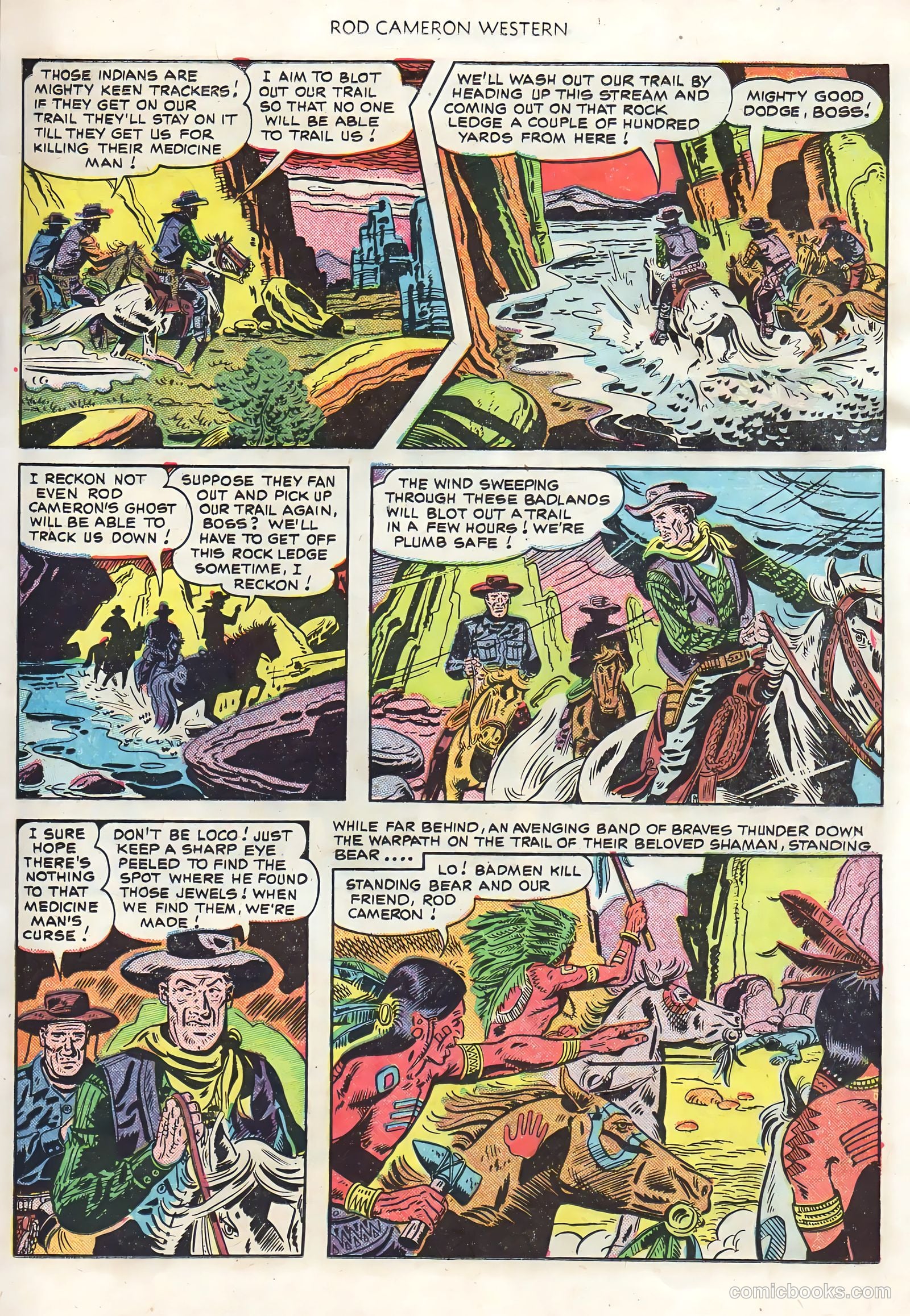Rod Cameron Western #6 (1950) — page 17 of 36