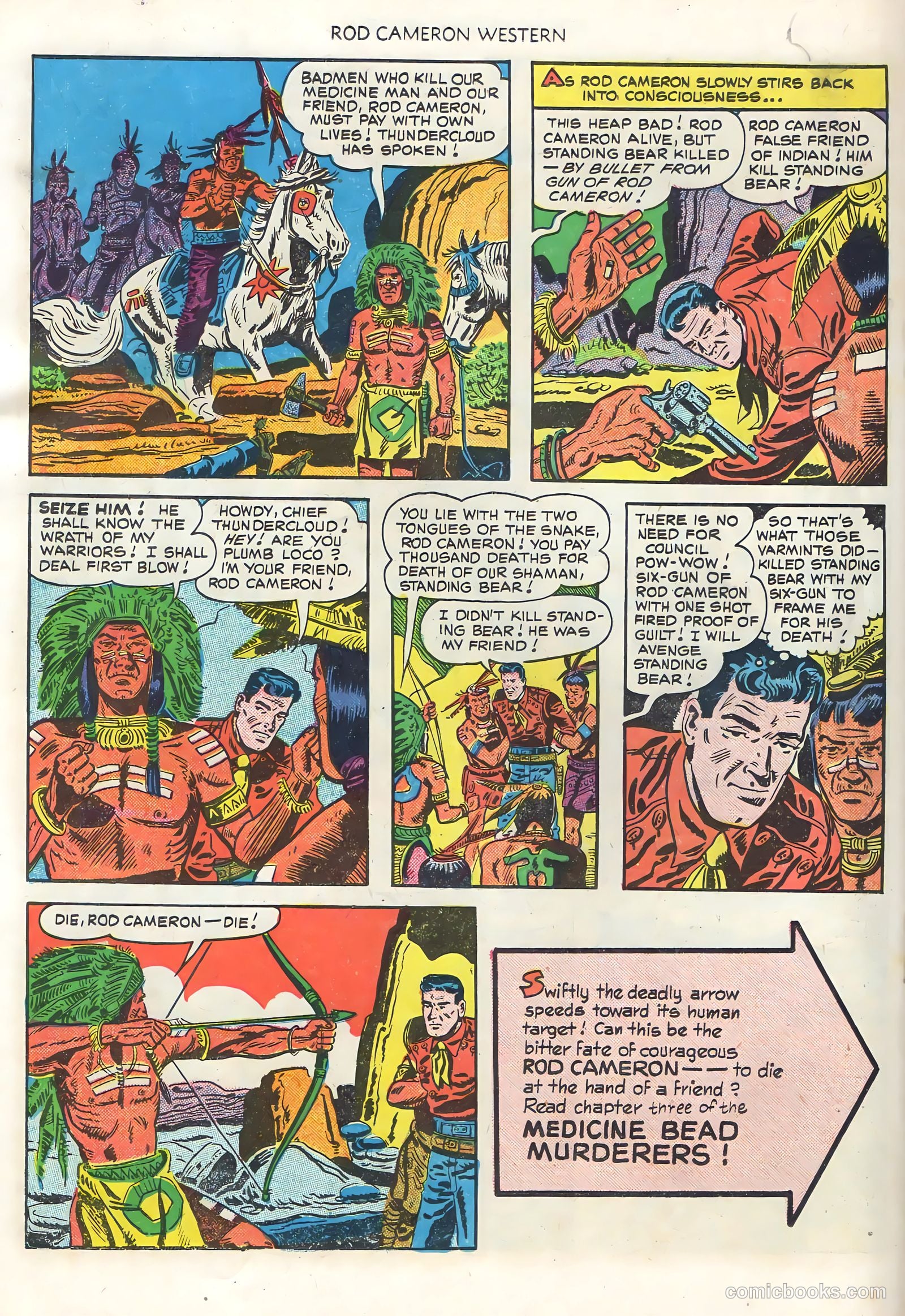 Rod Cameron Western #6 (1950) — page 18 of 36