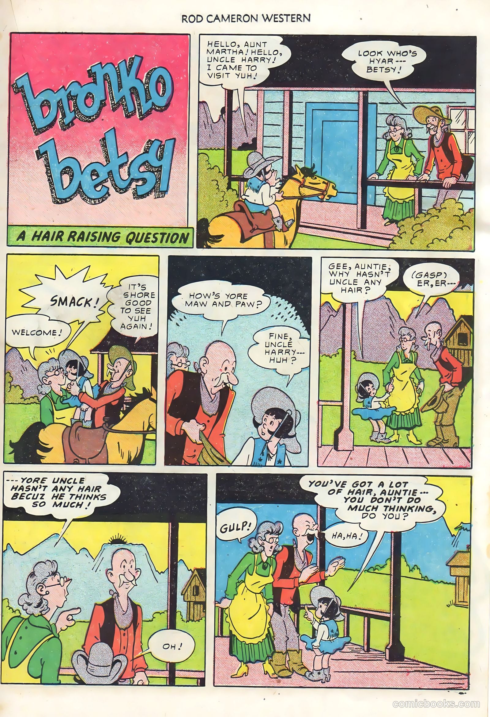 Rod Cameron Western #6 (1950) — page 19 of 36