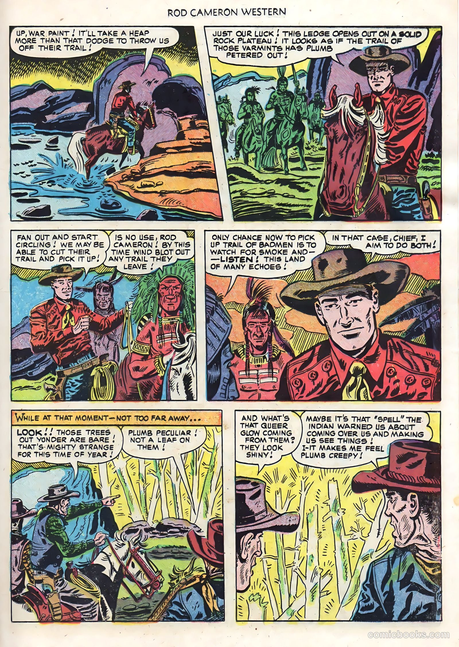 Rod Cameron Western #6 (1950) — page 25 of 36