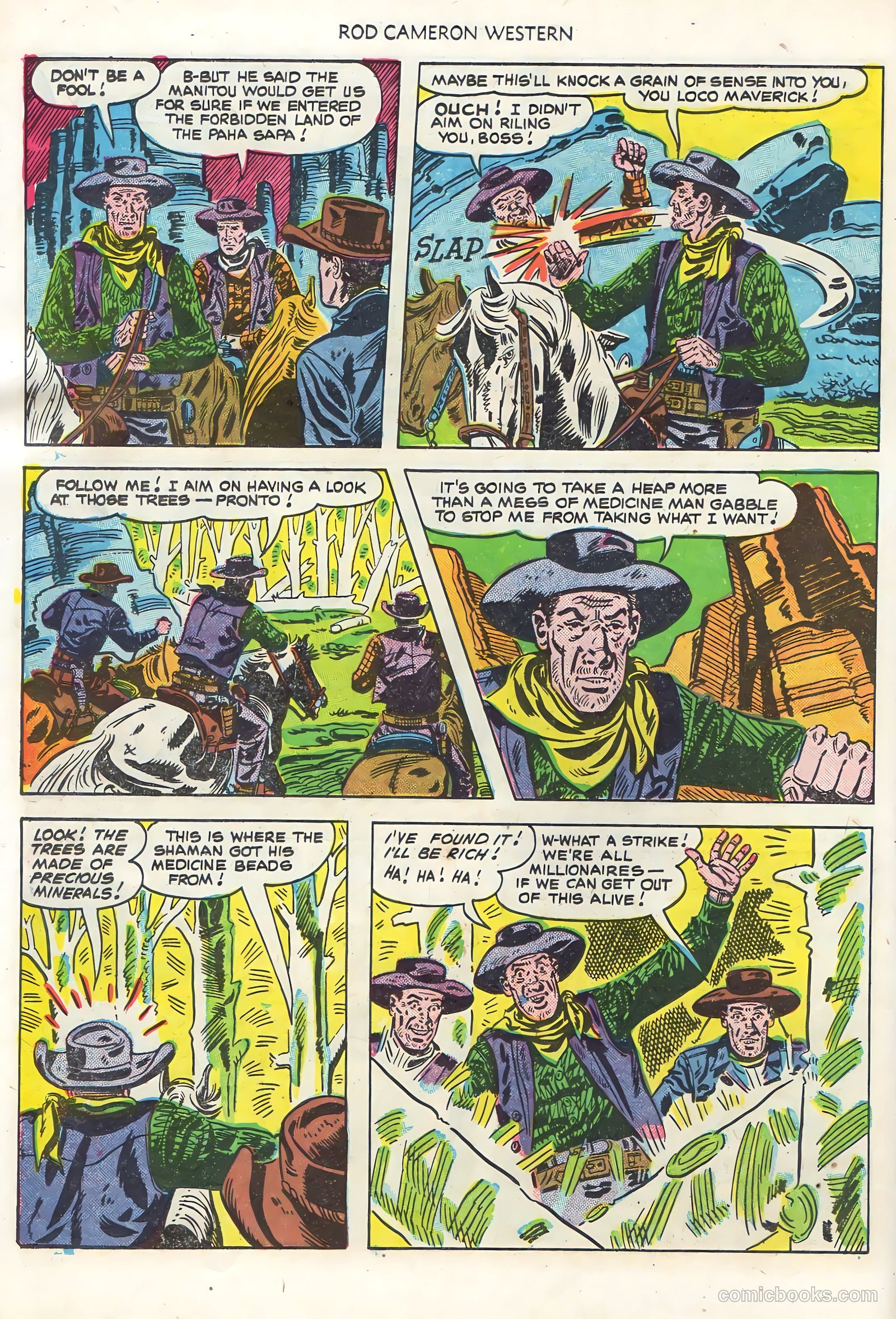 Rod Cameron Western #6 (1950) — page 26 of 36