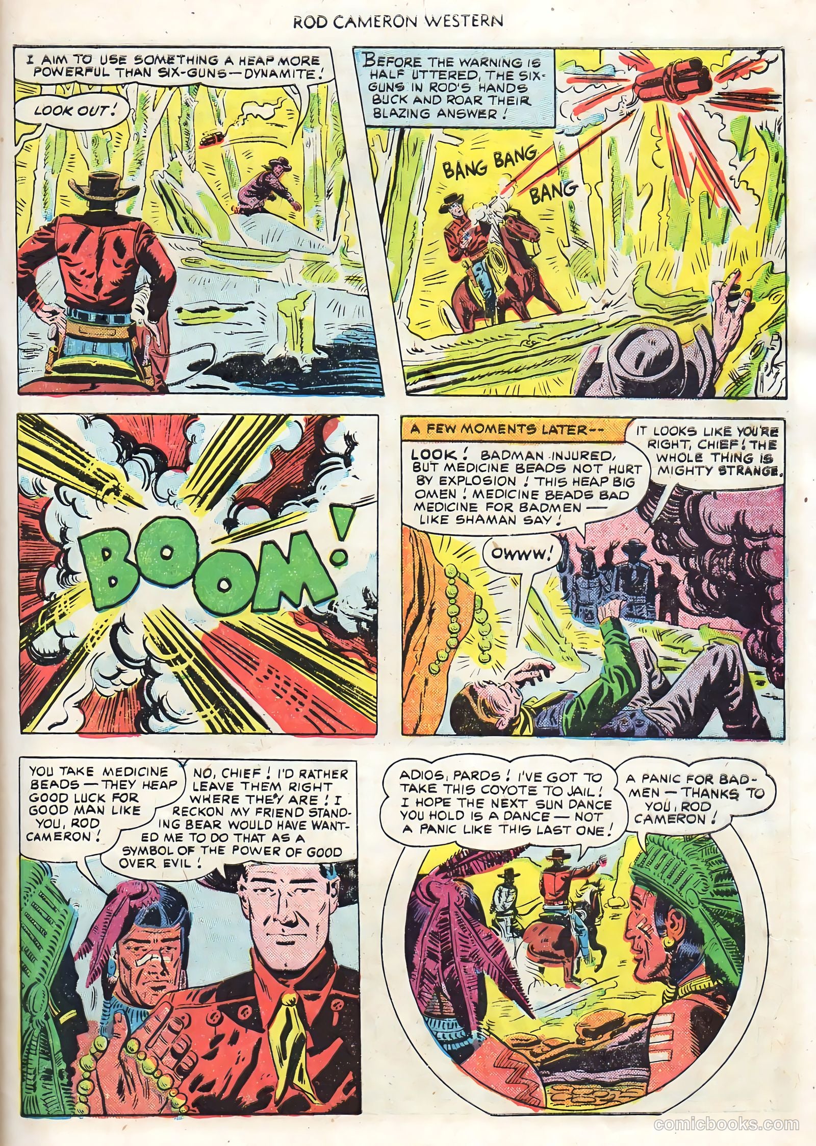 Rod Cameron Western #6 (1950) — page 29 of 36