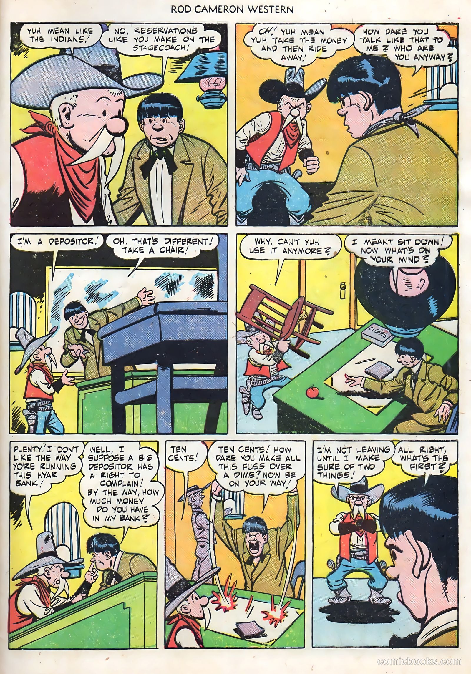 Rod Cameron Western #6 (1950) — page 33 of 36