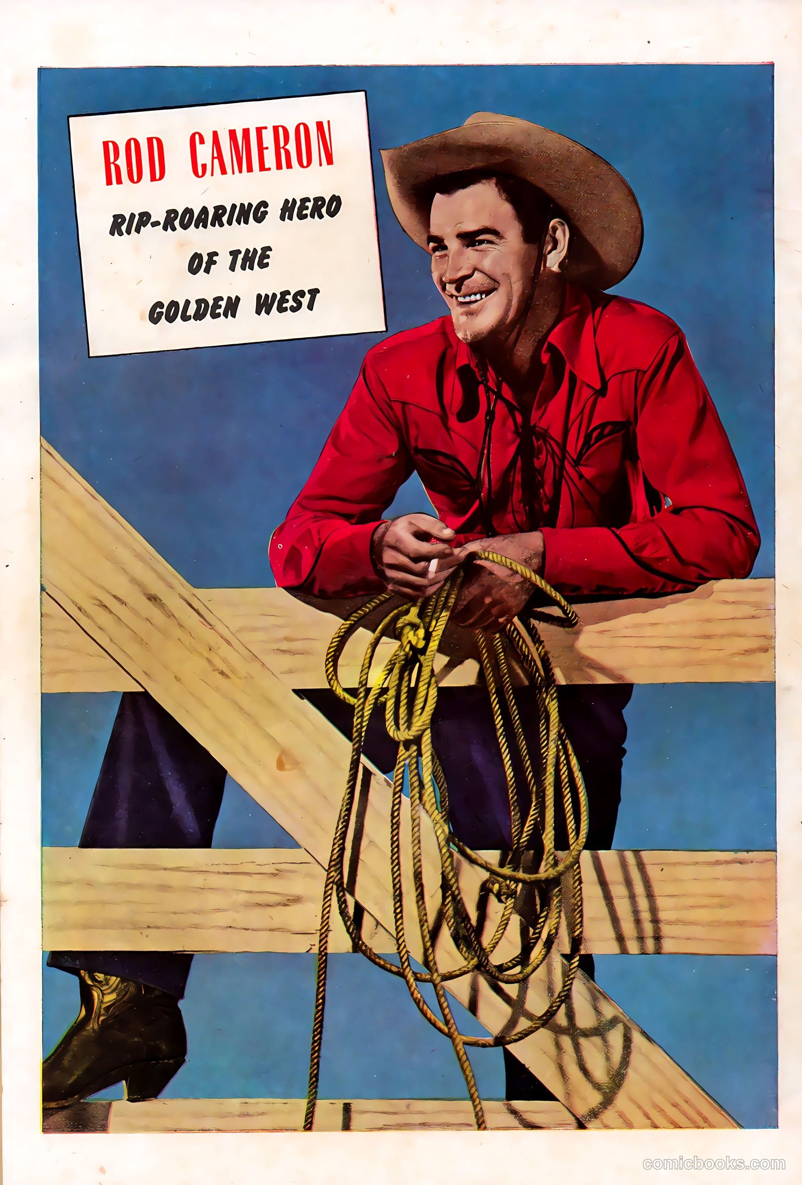 Rod Cameron Western #6 (1950) — page 36 of 36