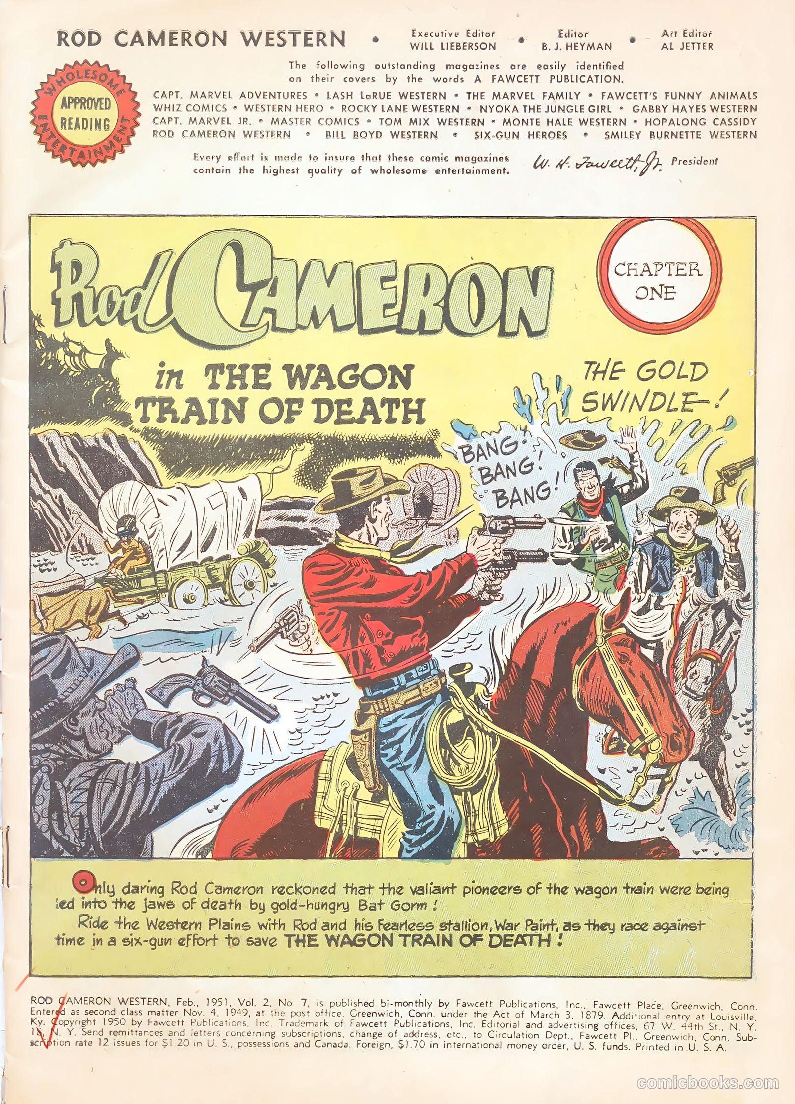 Rod Cameron Western #7 (1951) — page 3 of 36