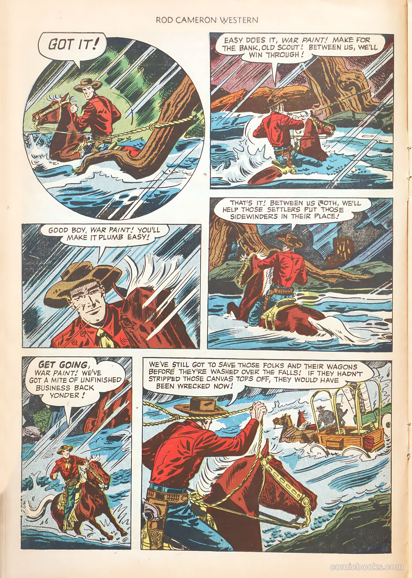 Rod Cameron Western #7 (1951) — page 14 of 36