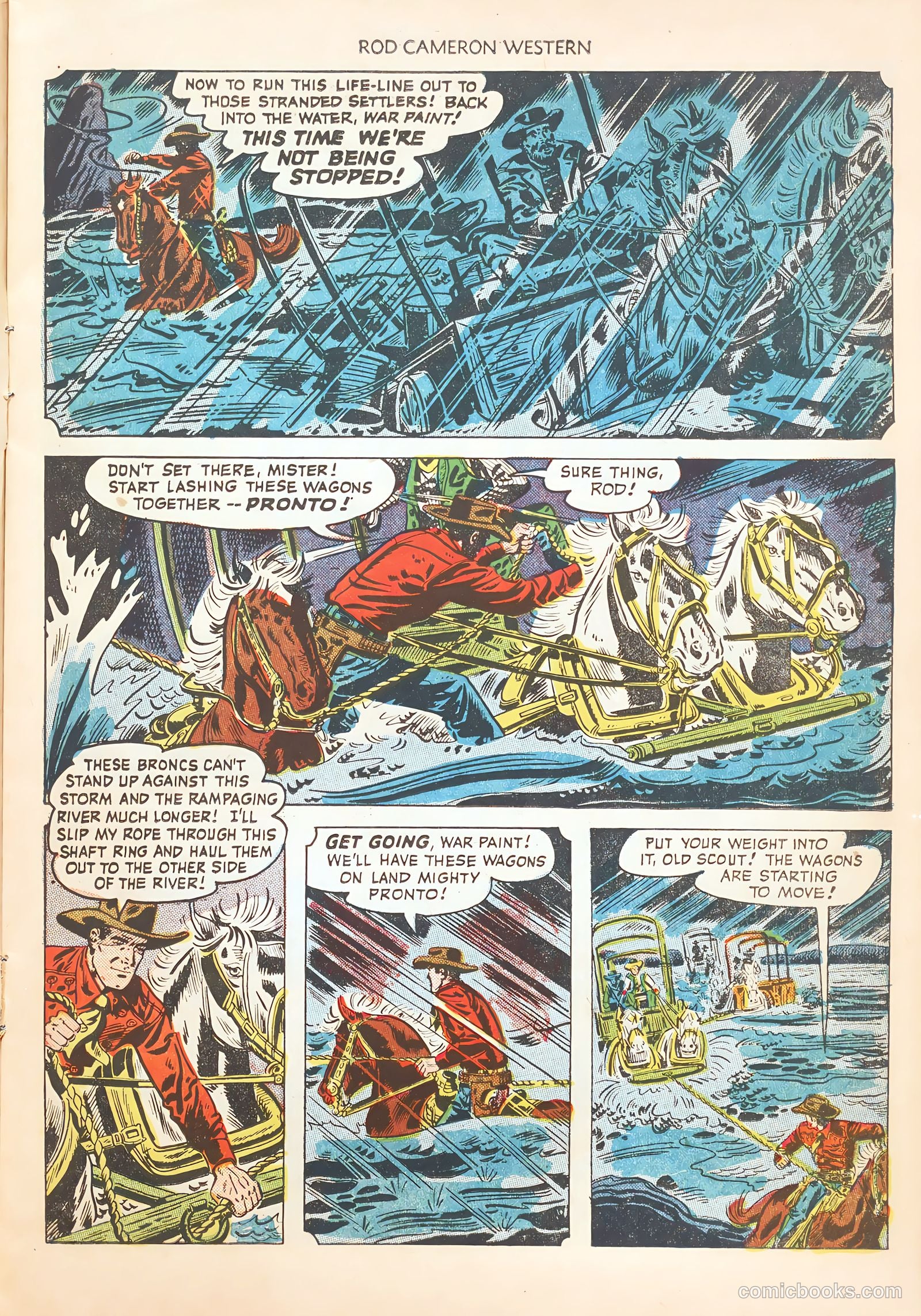 Rod Cameron Western #7 (1951) — page 15 of 36
