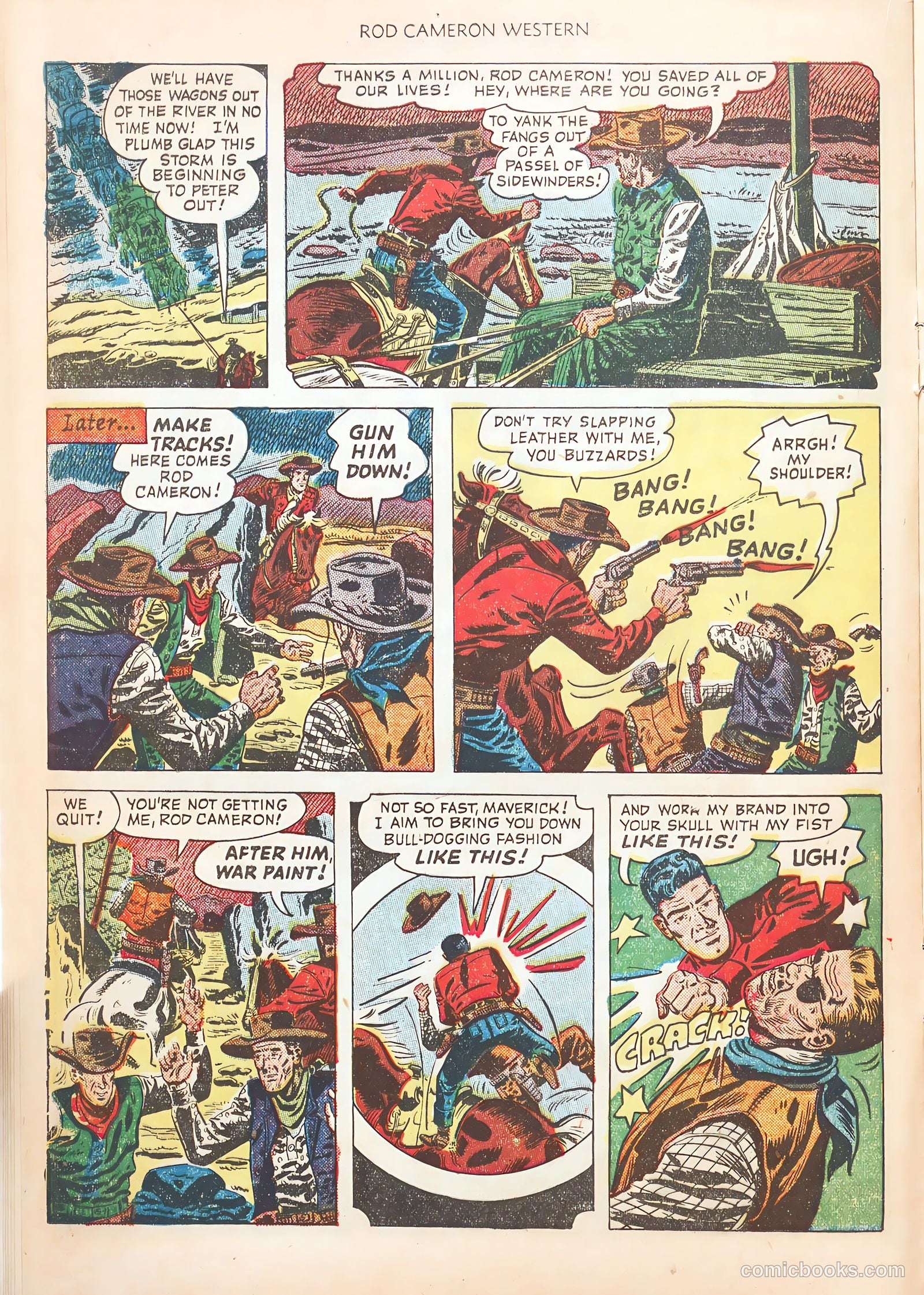 Rod Cameron Western #7 (1951) — page 16 of 36