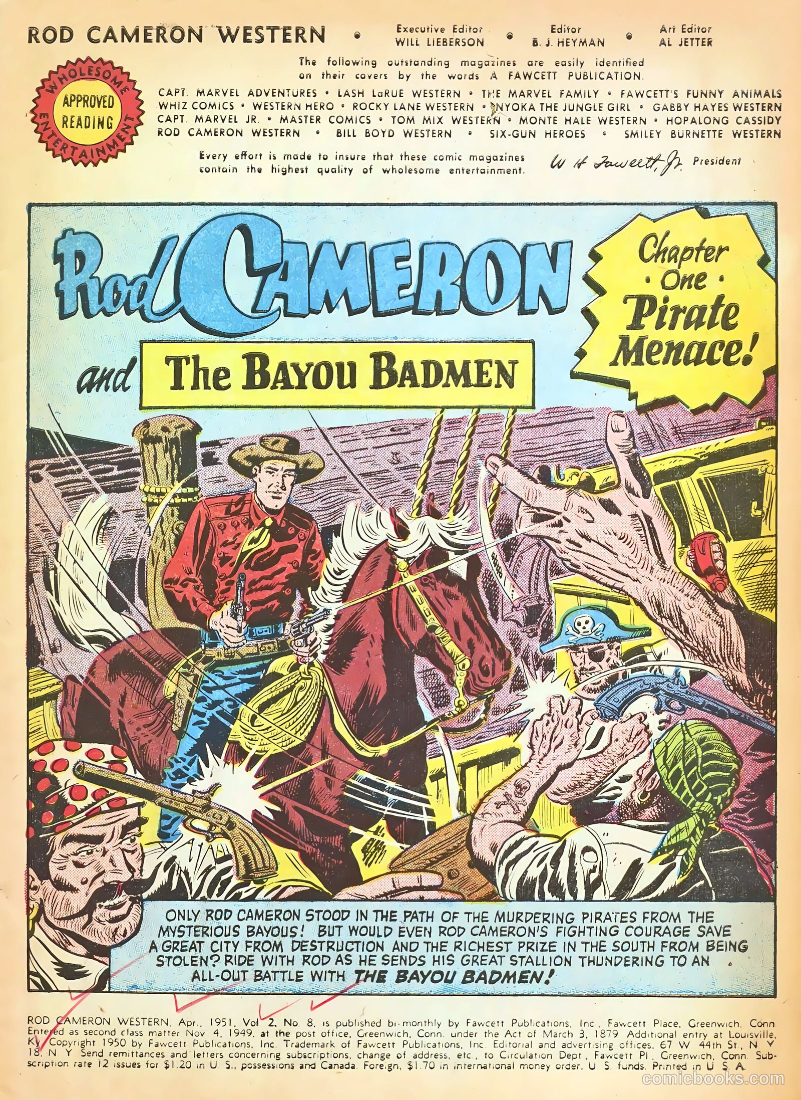 Rod Cameron Western #8 (1951) — page 3 of 36