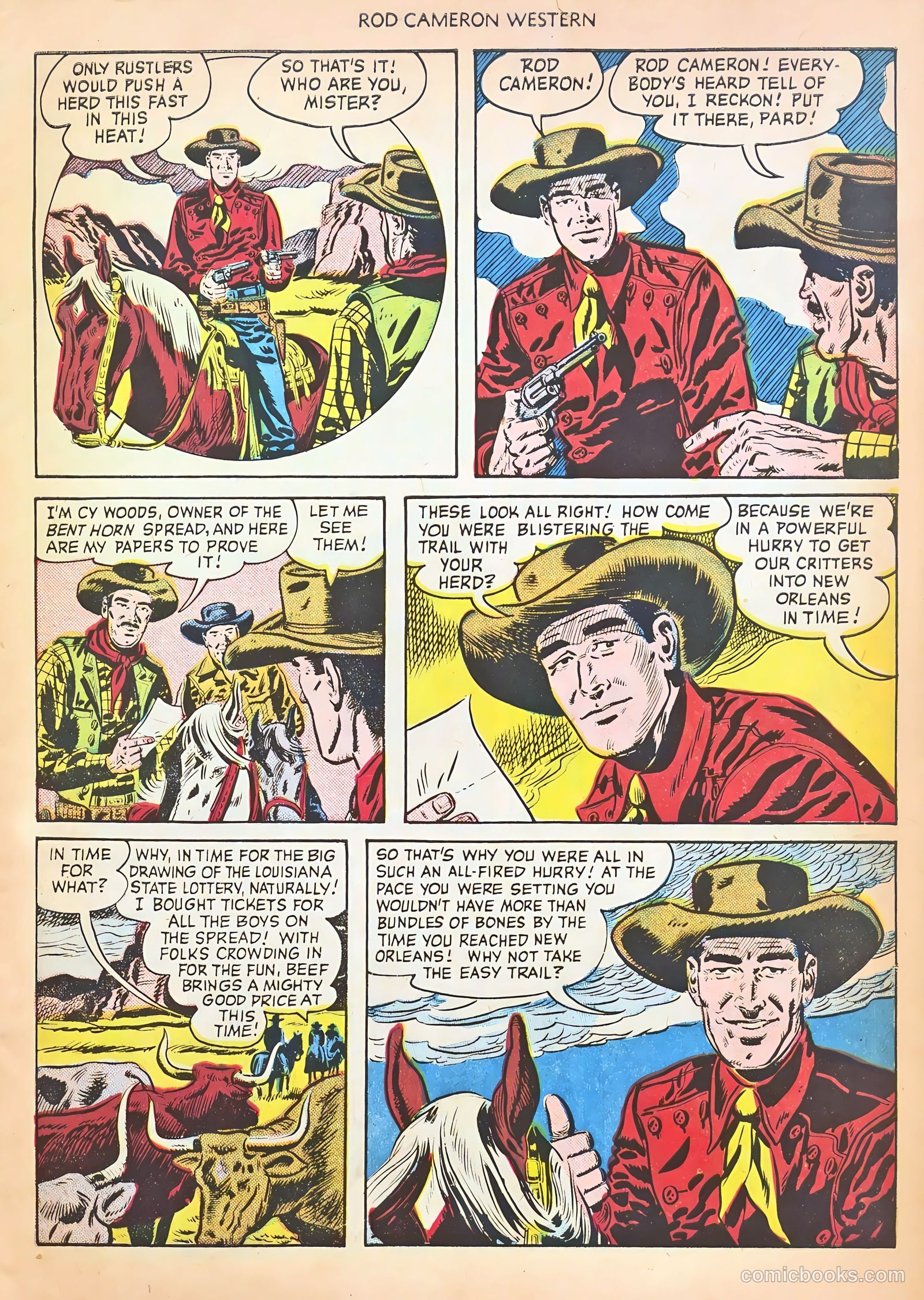 Rod Cameron Western #8 (1951) — page 5 of 36