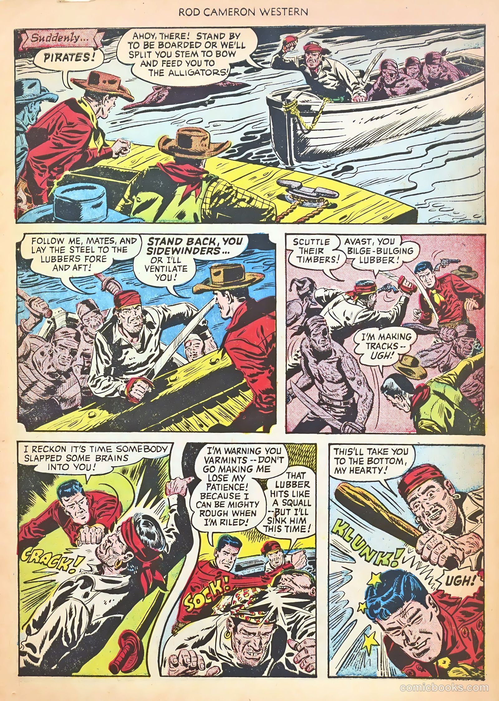 Rod Cameron Western #8 (1951) — page 9 of 36