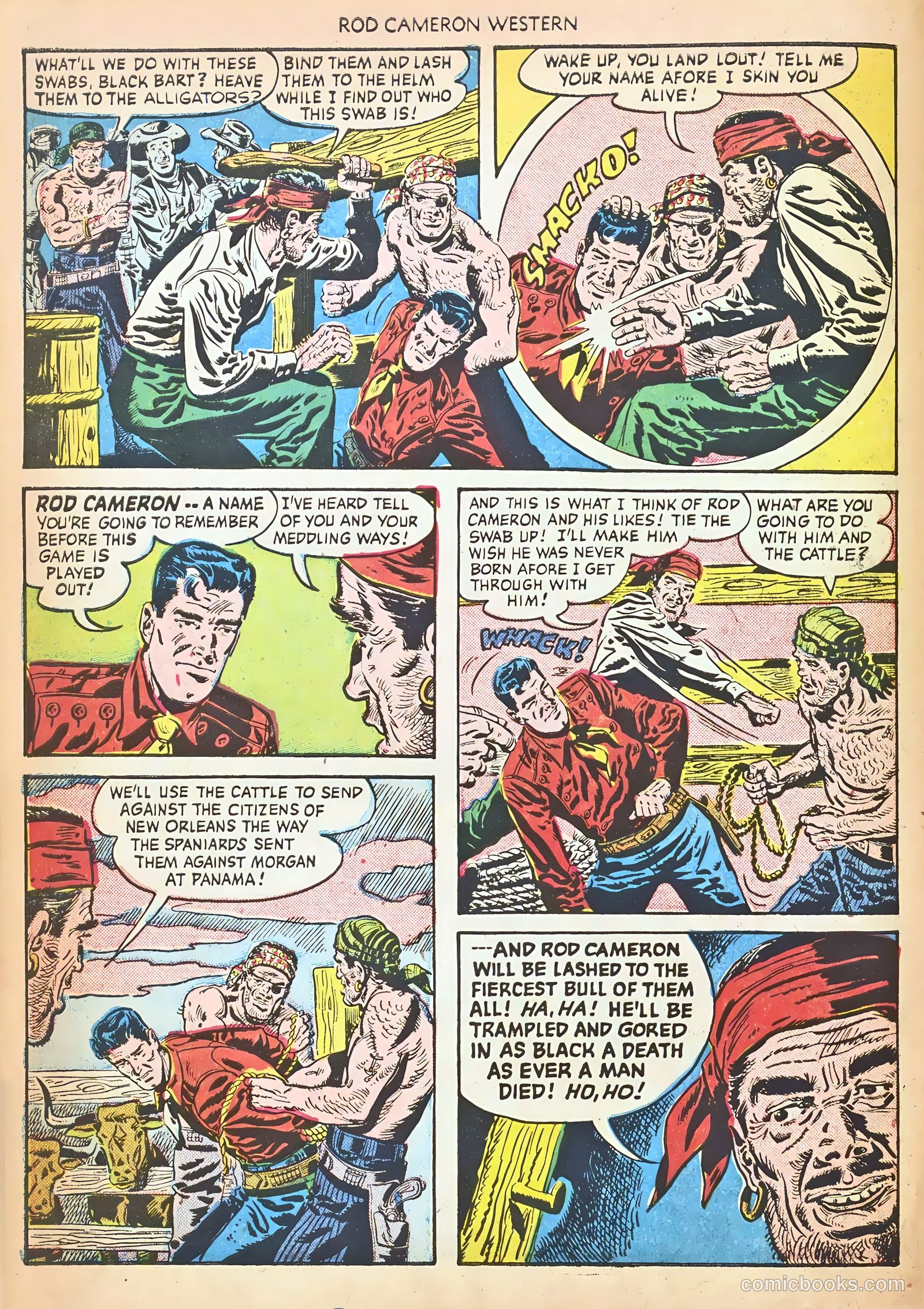 Rod Cameron Western #8 (1951) — page 10 of 36