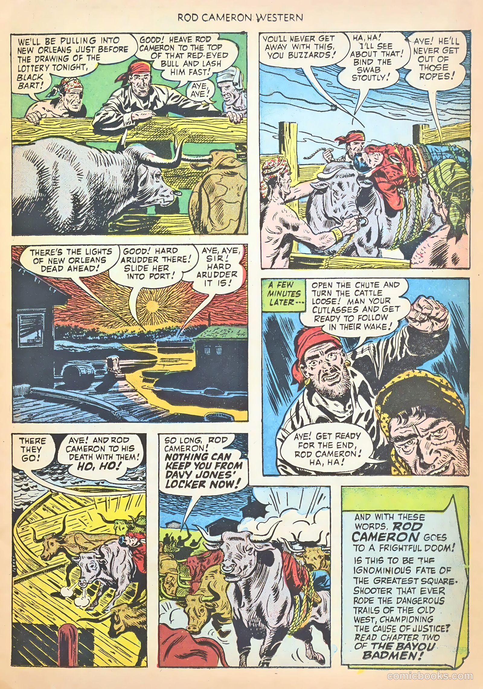 Rod Cameron Western #8 (1951) — page 11 of 36