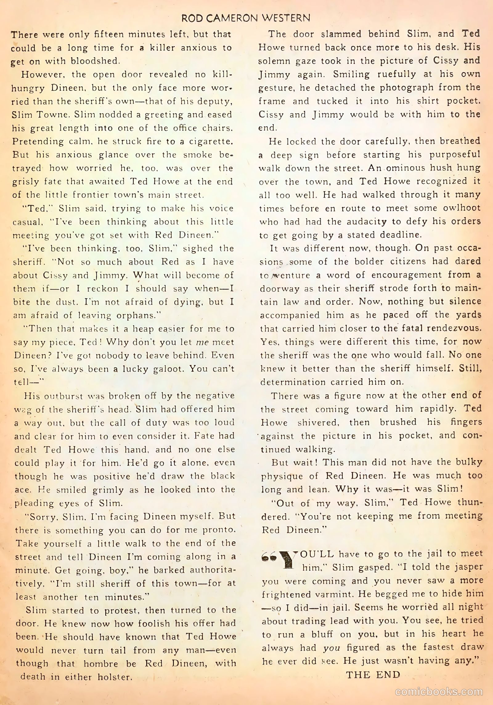Rod Cameron Western #8 (1951) — page 13 of 36