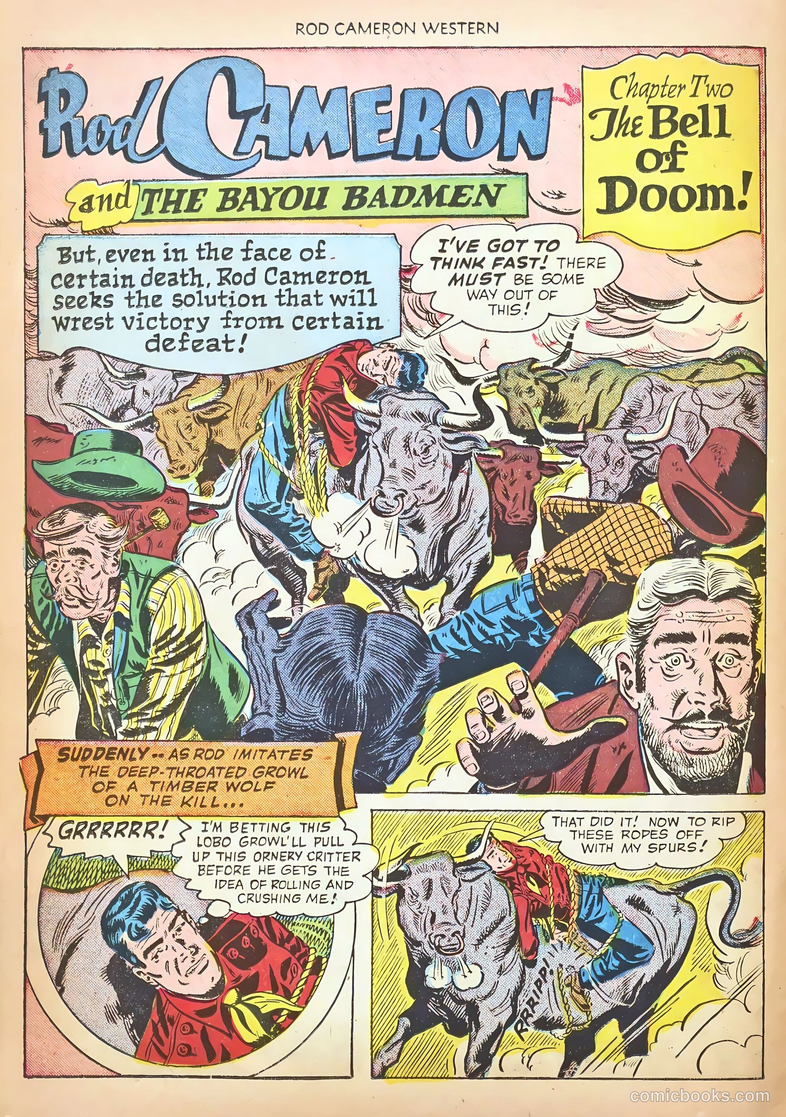 Rod Cameron Western #8 (1951) — page 14 of 36