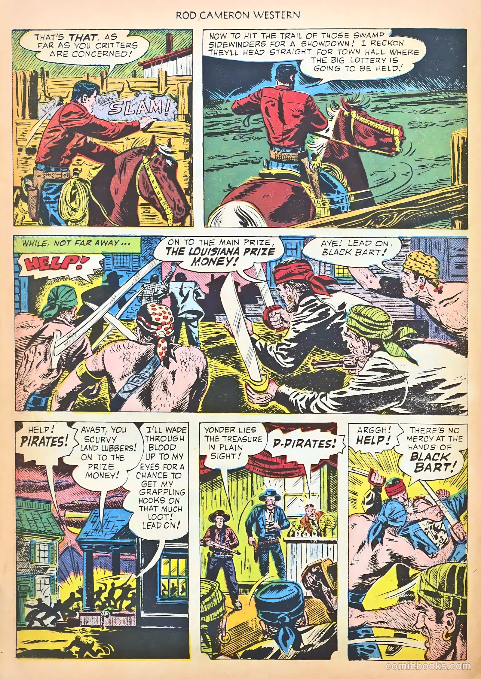 Rod Cameron Western #8 (1951) — page 16 of 36