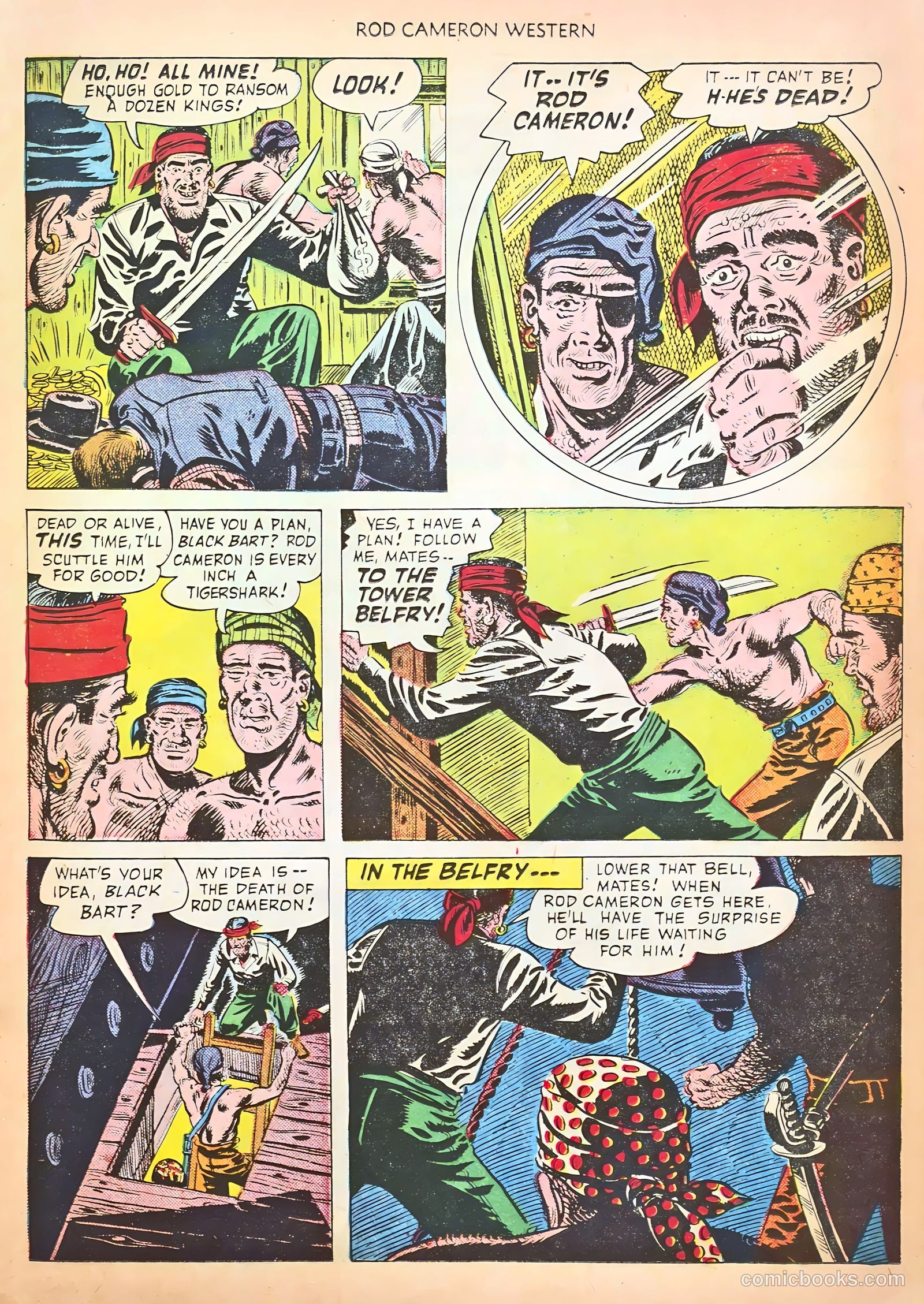 Rod Cameron Western #8 (1951) — page 17 of 36