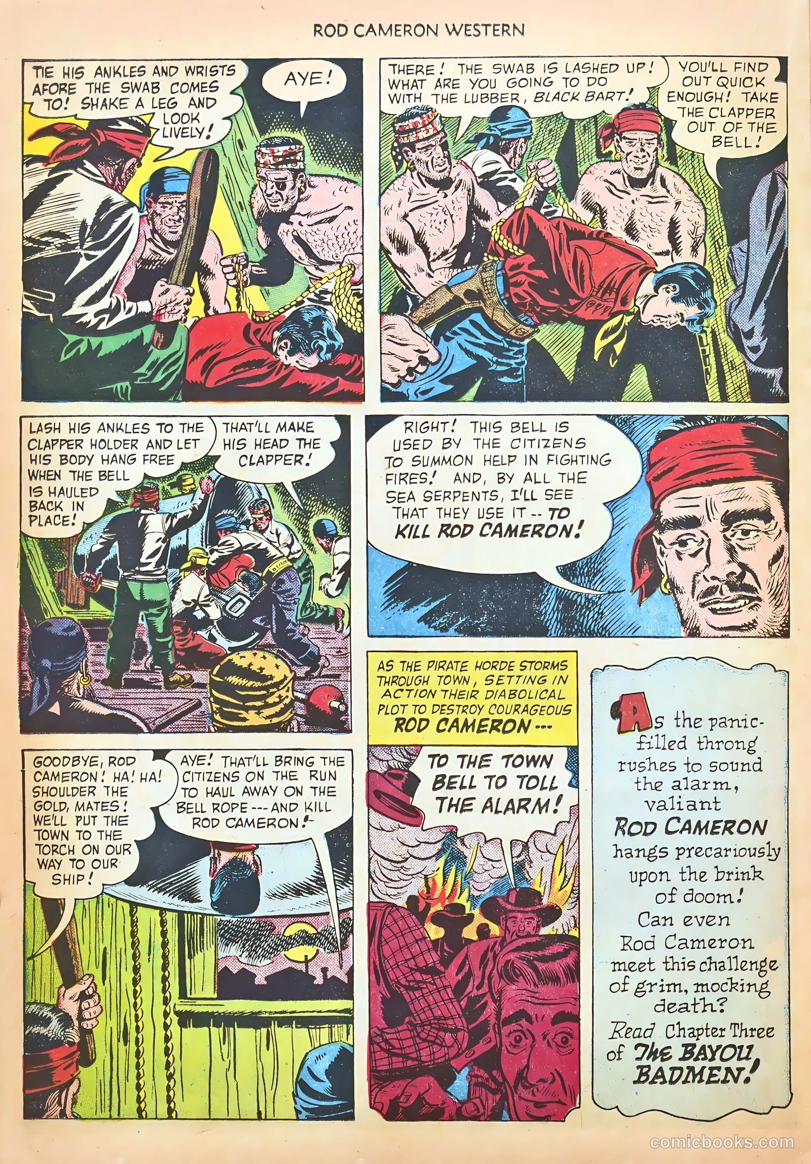 Rod Cameron Western #8 (1951) — page 20 of 36