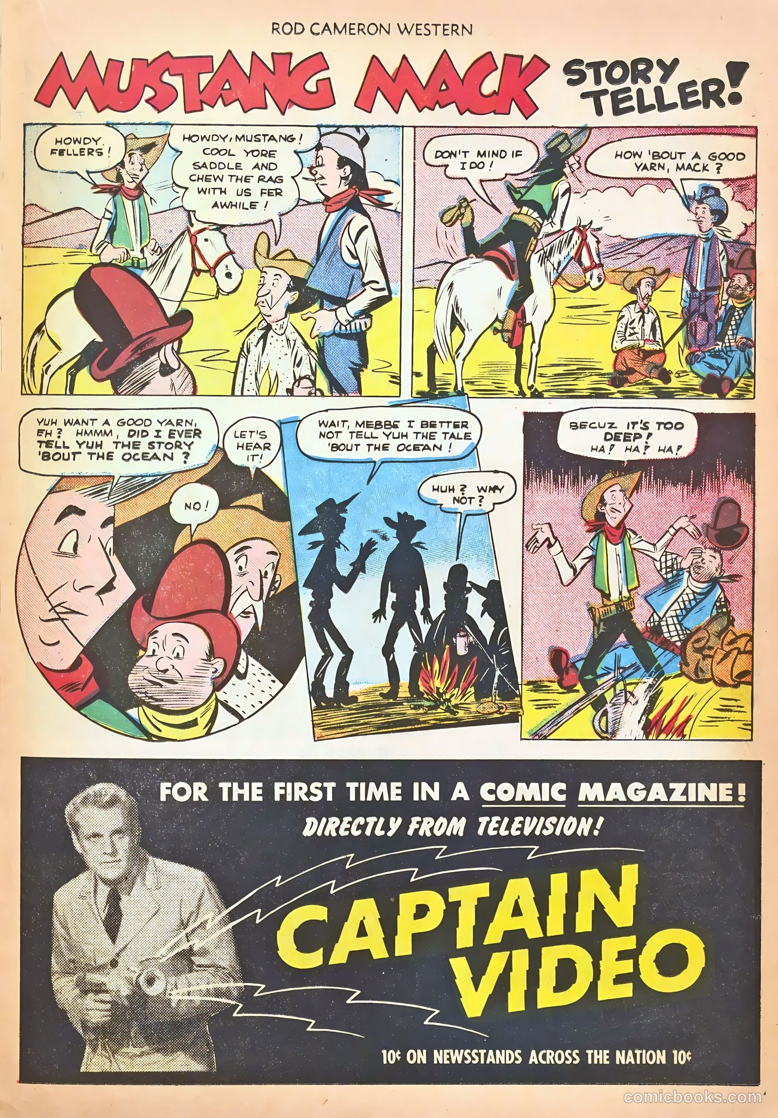 Rod Cameron Western #8 (1951) — page 21 of 36