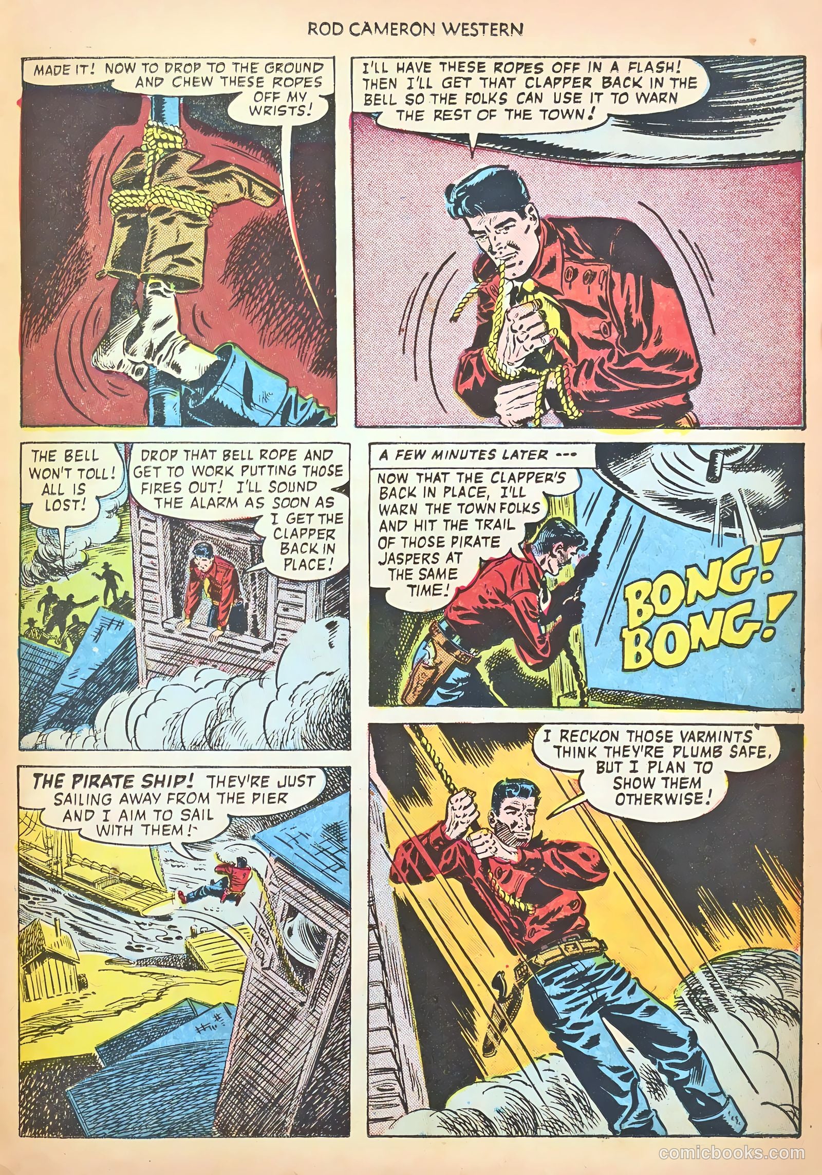 Rod Cameron Western #8 (1951) — page 23 of 36
