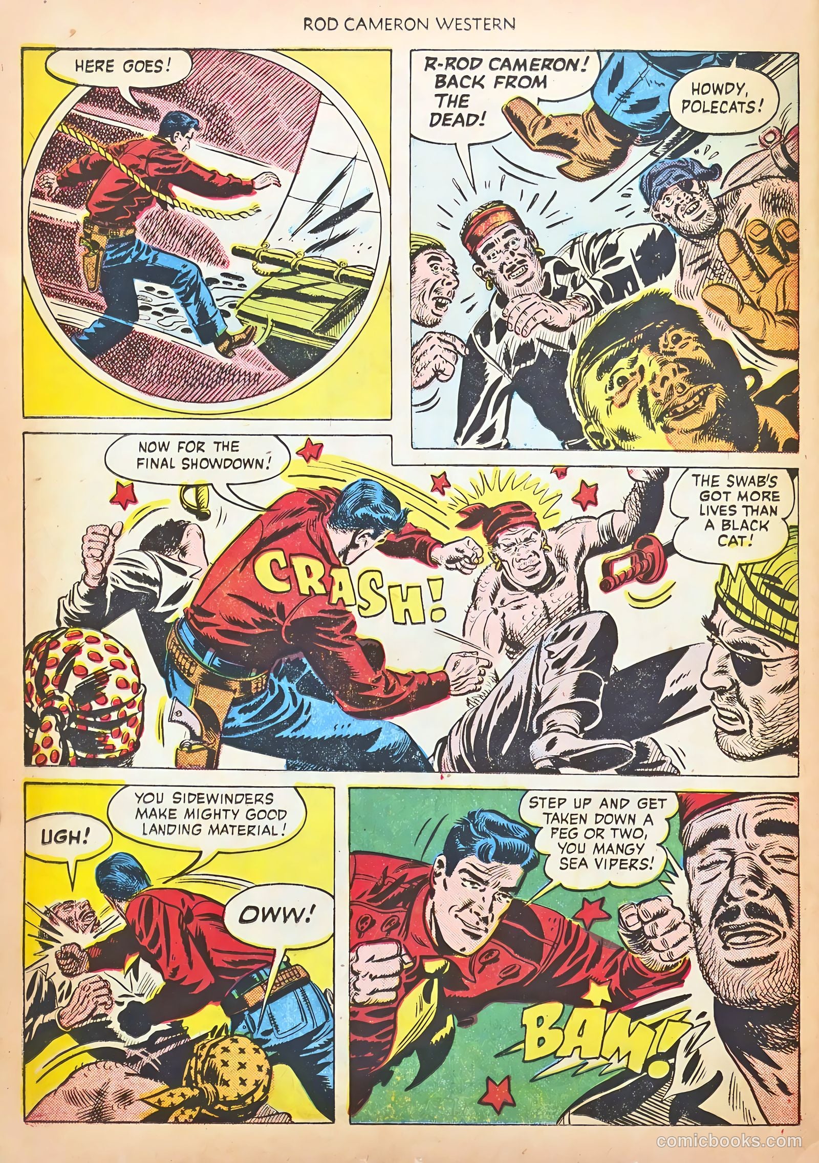 Rod Cameron Western #8 (1951) — page 24 of 36