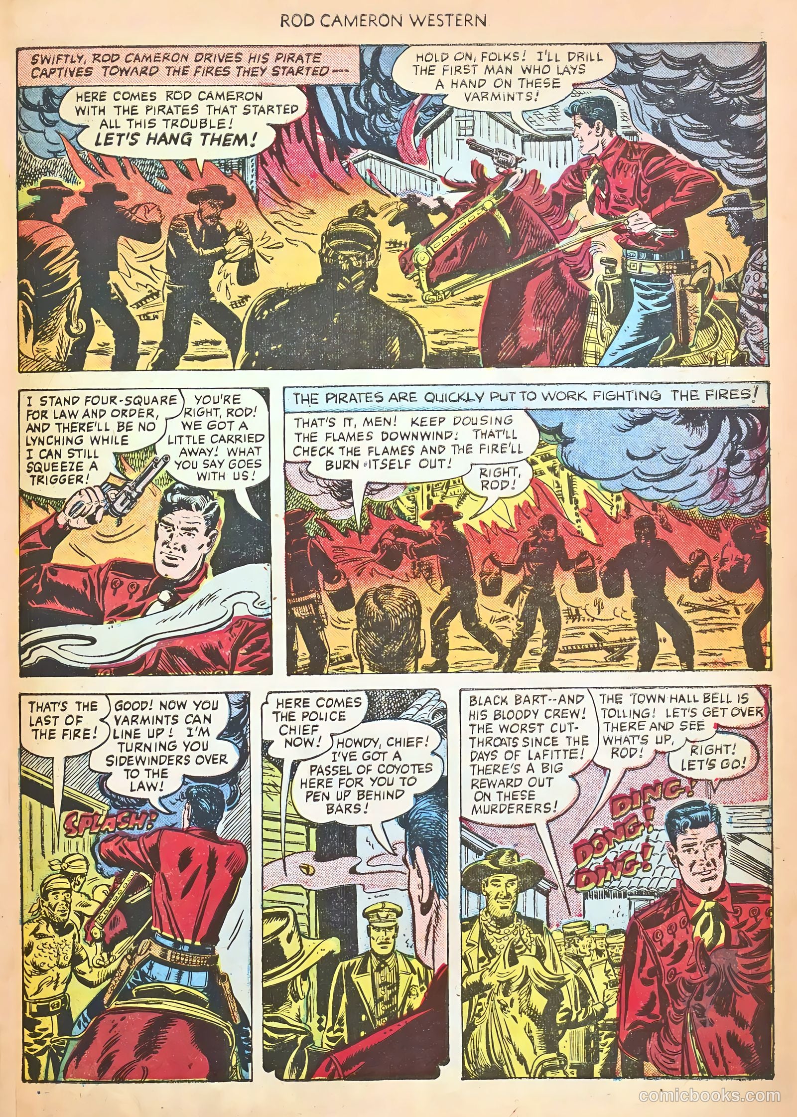 Rod Cameron Western #8 (1951) — page 27 of 36