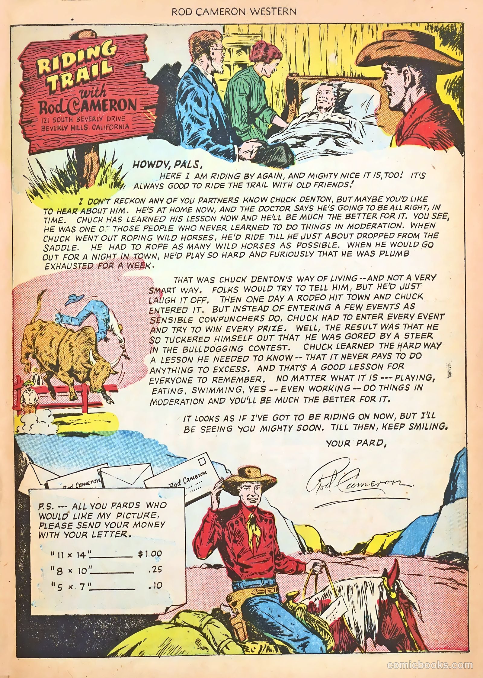 Rod Cameron Western #8 (1951) — page 29 of 36