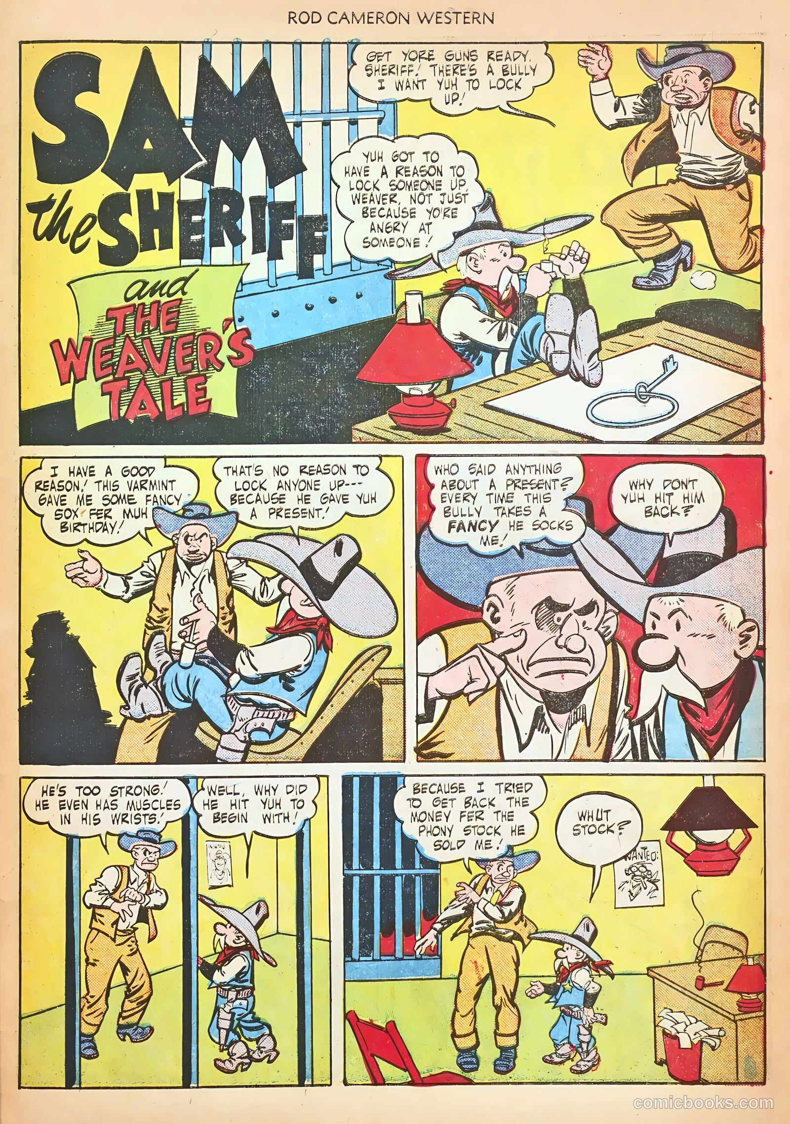 Rod Cameron Western #8 (1951) — page 31 of 36