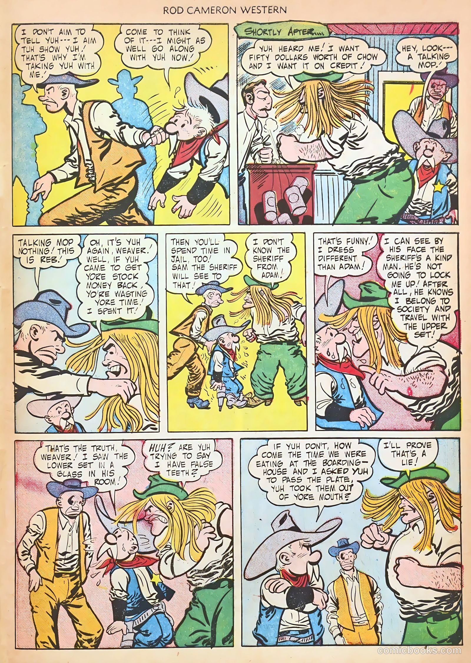 Rod Cameron Western #8 (1951) — page 33 of 36