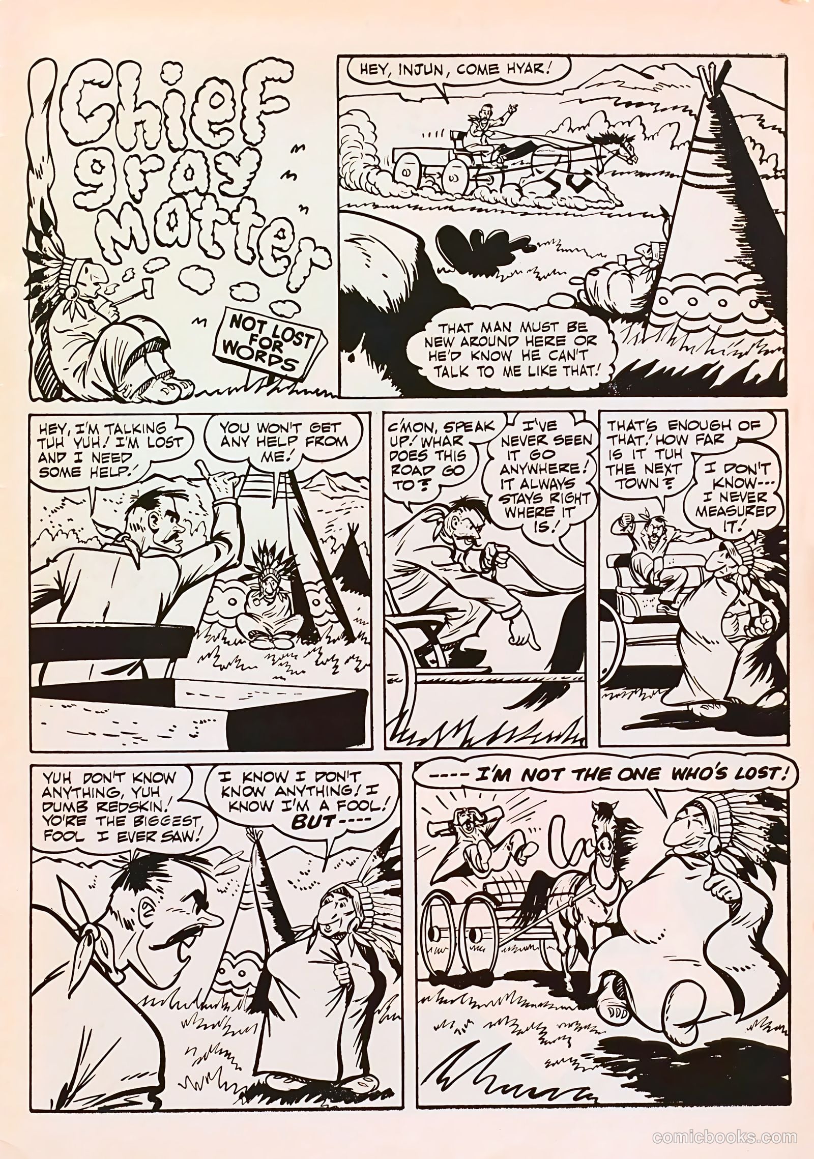 Rod Cameron Western #8 (1951) — page 35 of 36