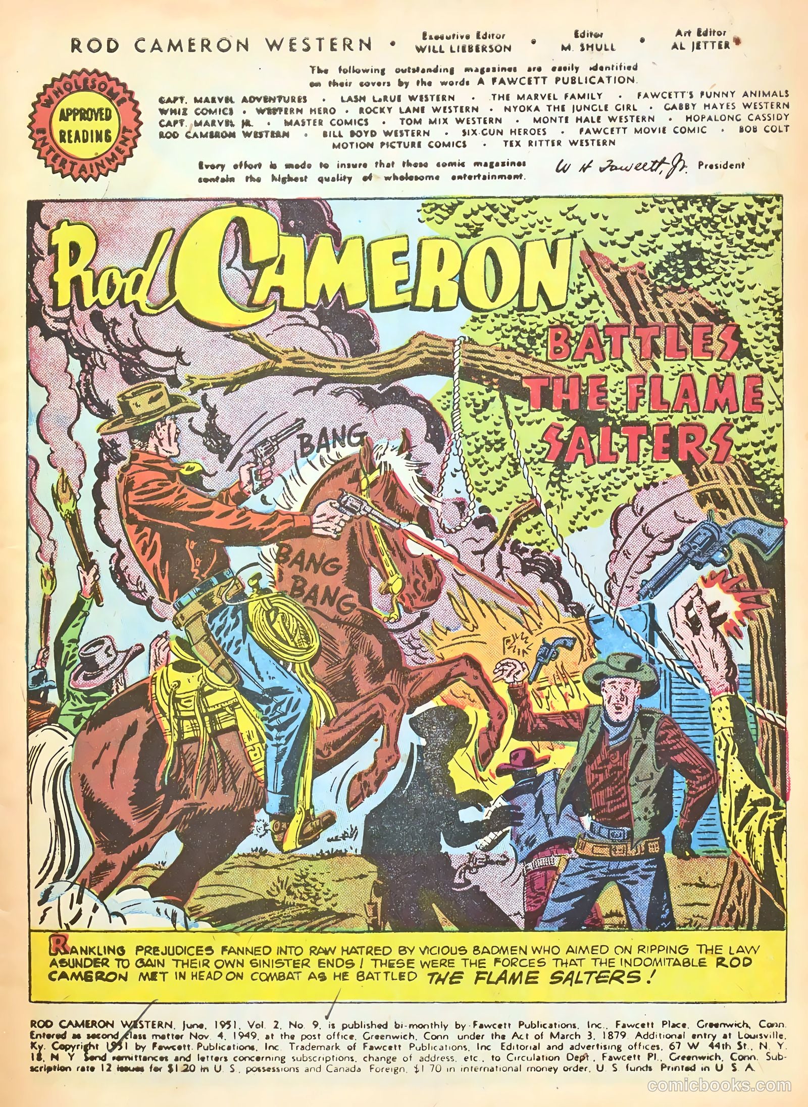Rod Cameron Western #9 (1951) — page 3 of 36
