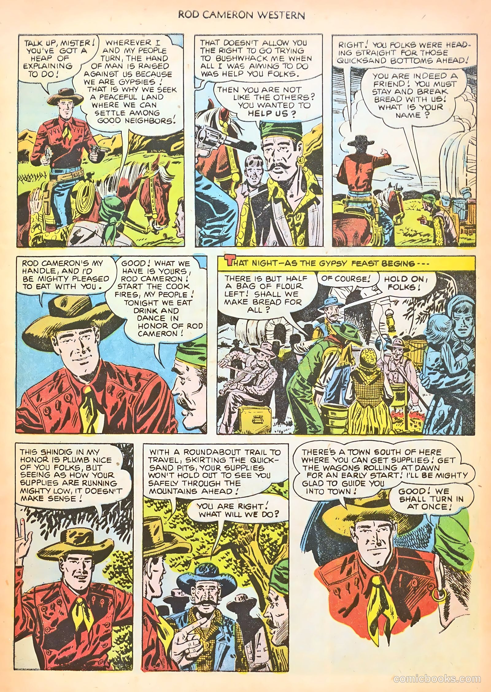 Rod Cameron Western #9 (1951) — page 5 of 36