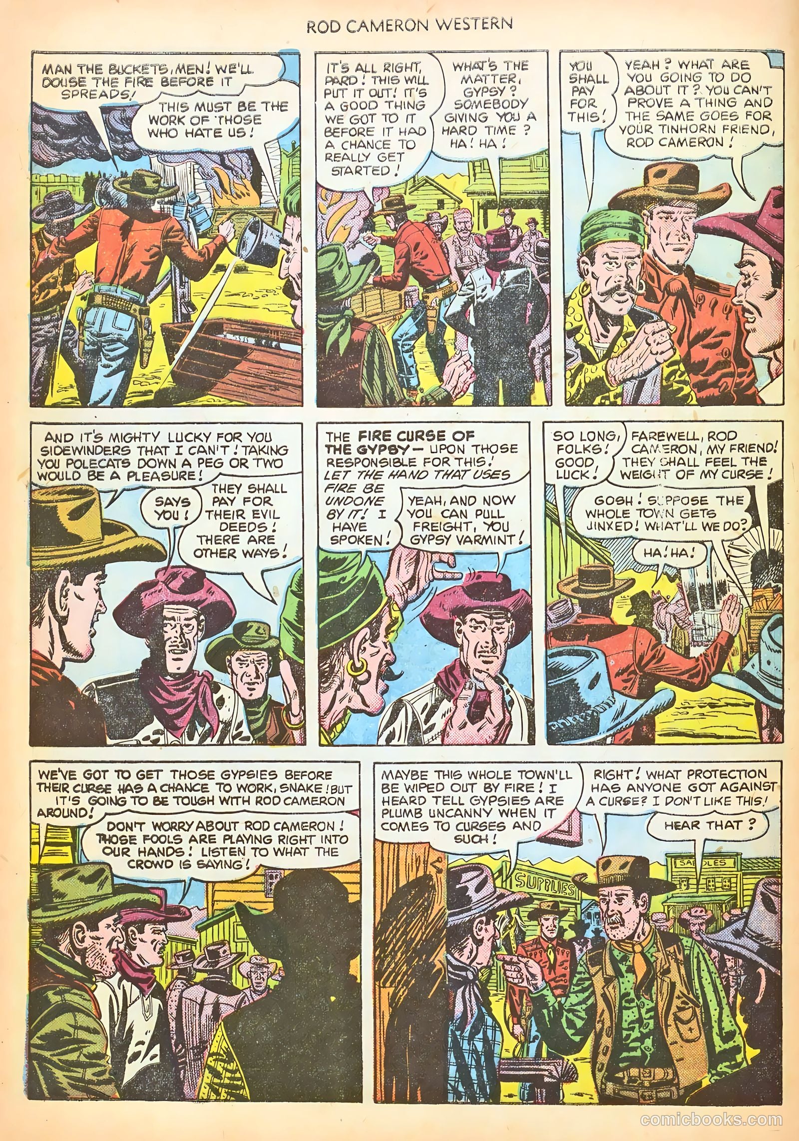 Rod Cameron Western #9 (1951) — page 8 of 36