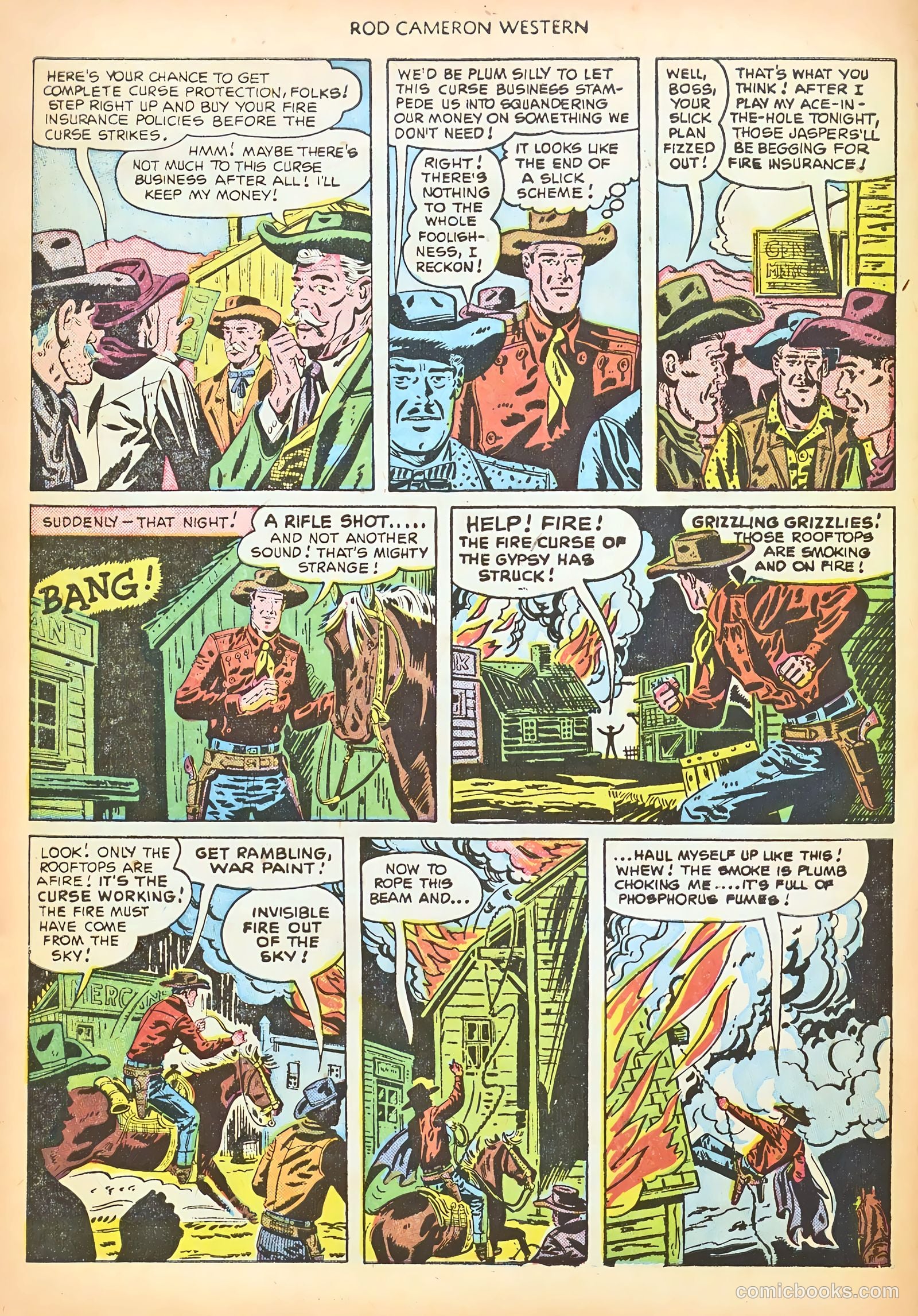 Rod Cameron Western #9 (1951) — page 10 of 36