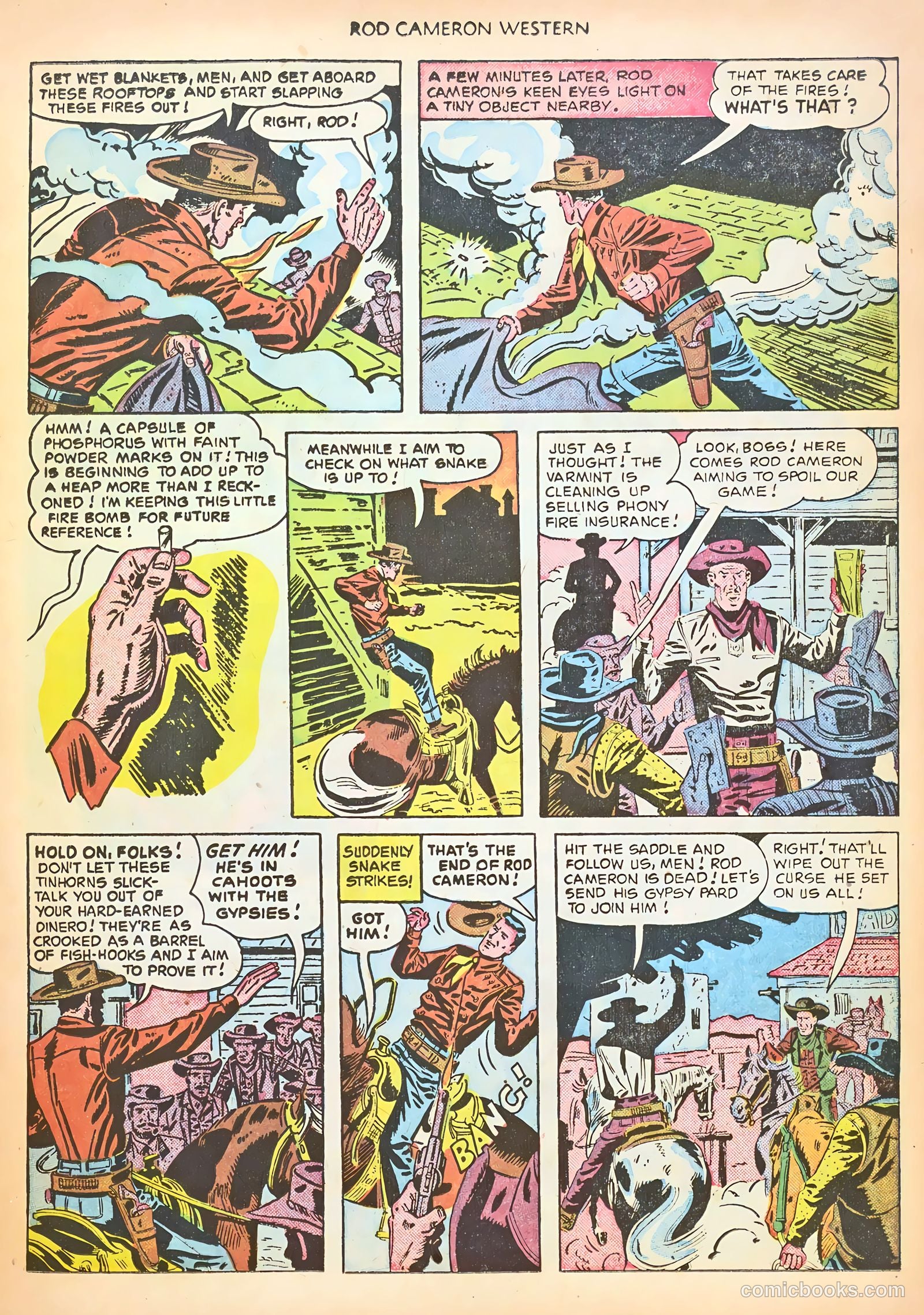 Rod Cameron Western #9 (1951) — page 11 of 36