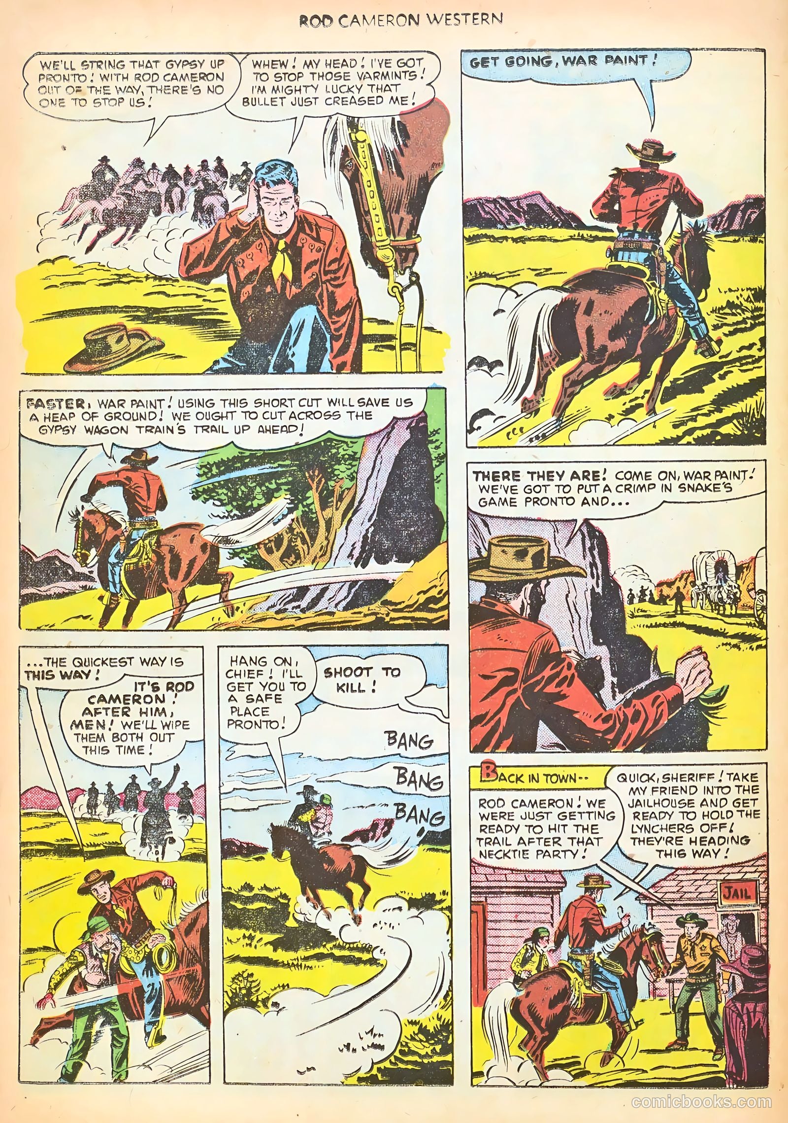 Rod Cameron Western #9 (1951) — page 12 of 36