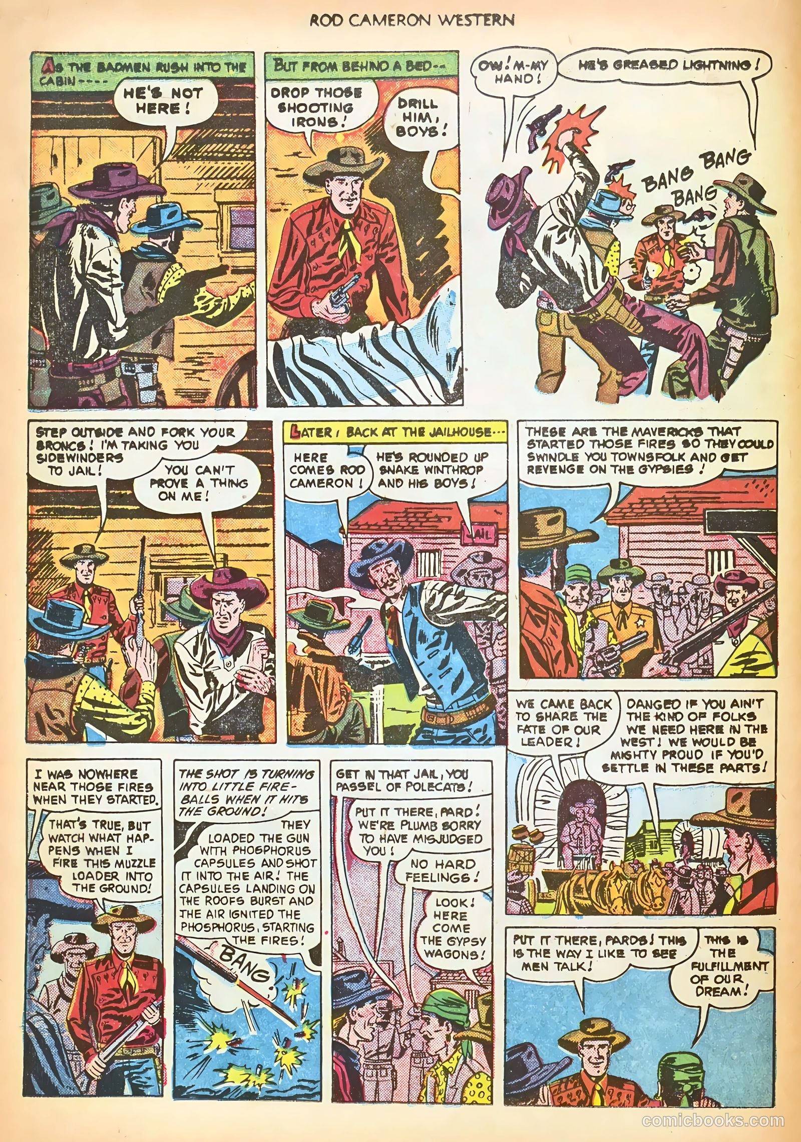 Rod Cameron Western #9 (1951) — page 14 of 36