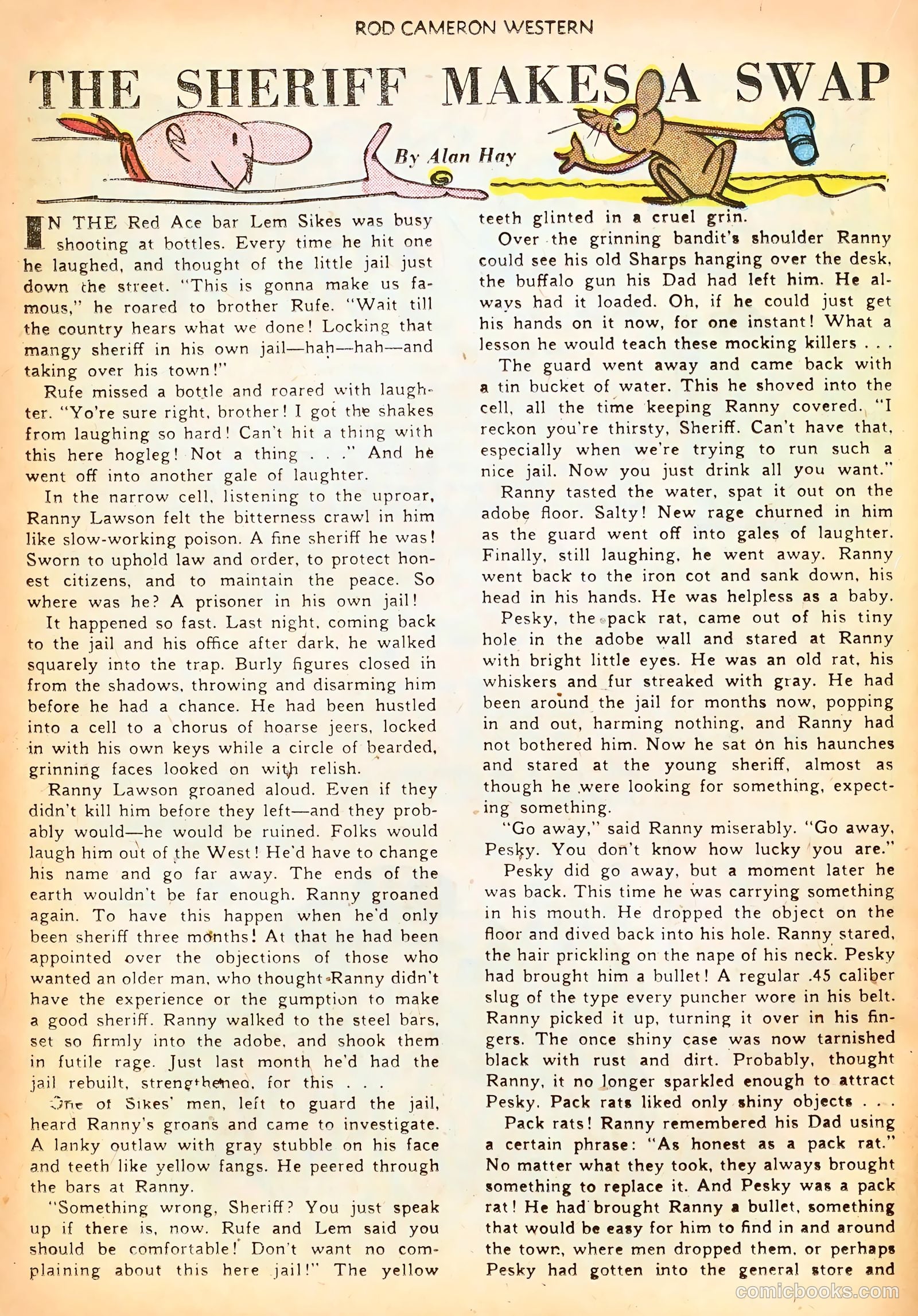 Rod Cameron Western #9 (1951) — page 16 of 36