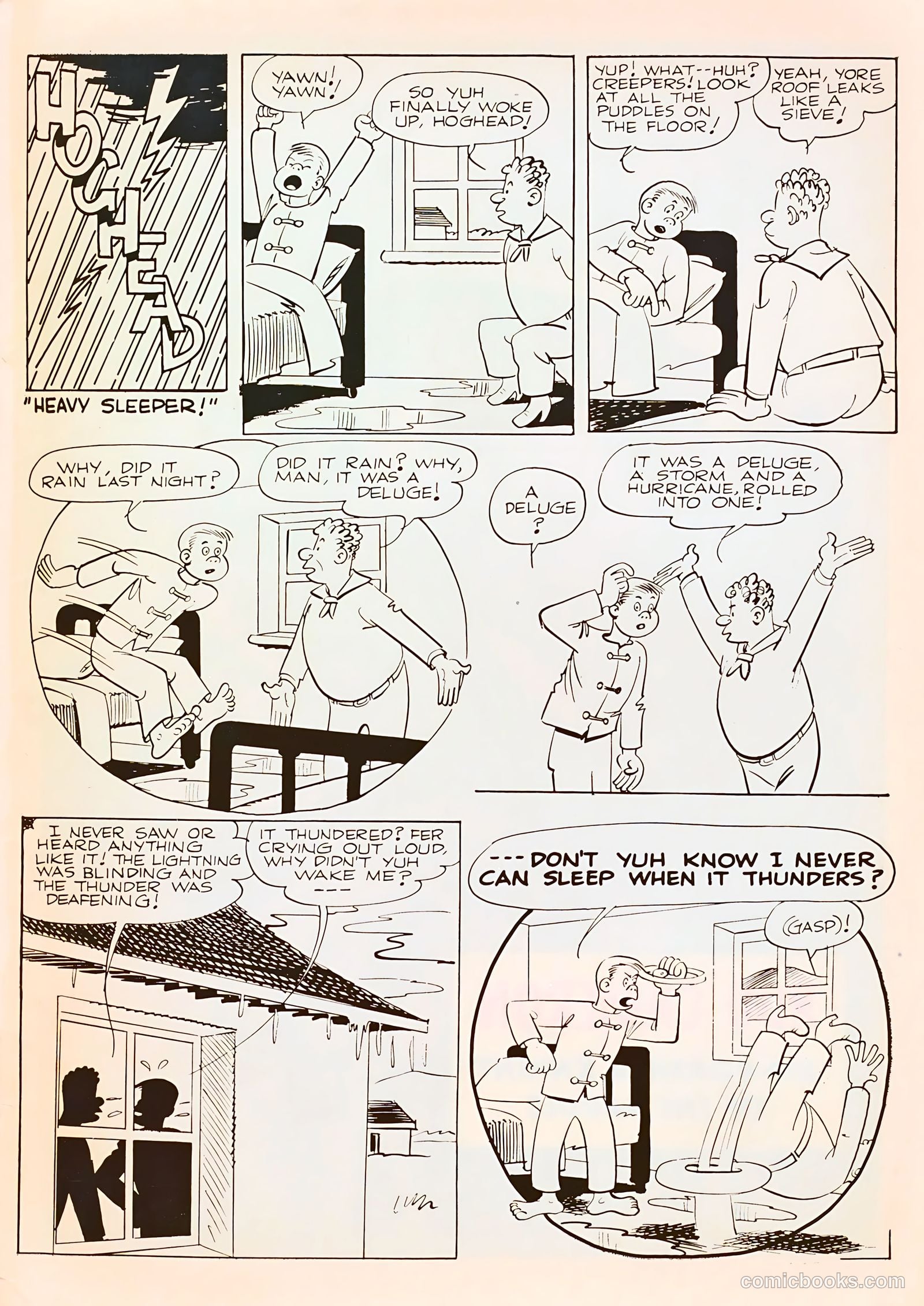 Rod Cameron Western #9 (1951) — page 35 of 36