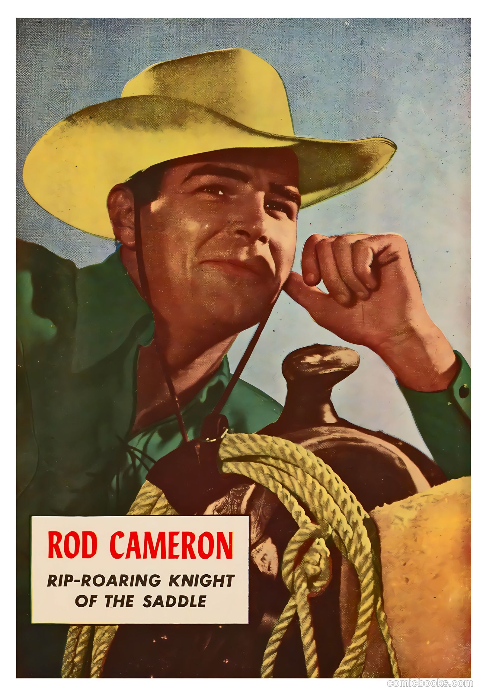 Rod Cameron Western #9 (1951) — page 36 of 36