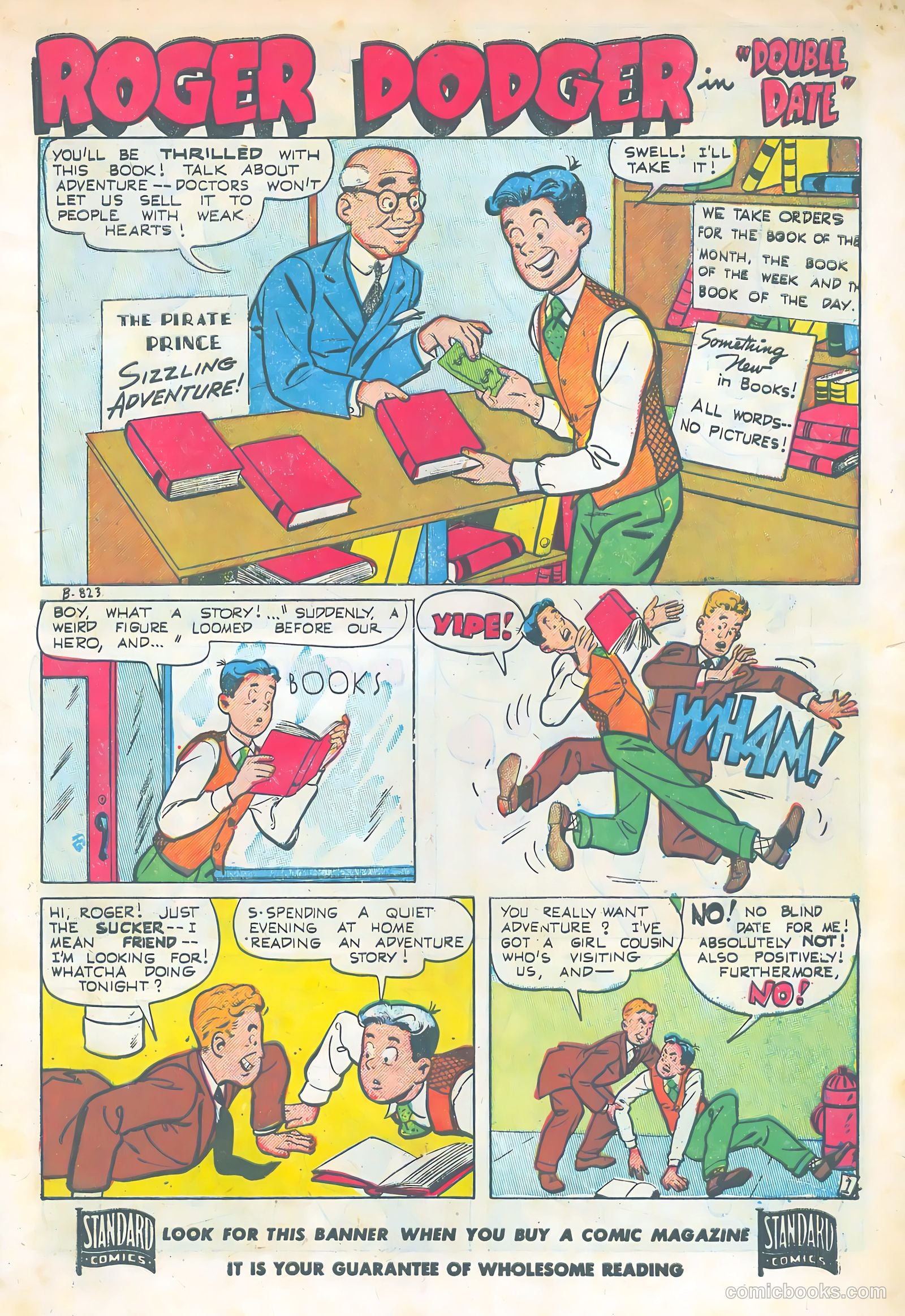 Roger Dodger #5 (1952) — page 3 of 36