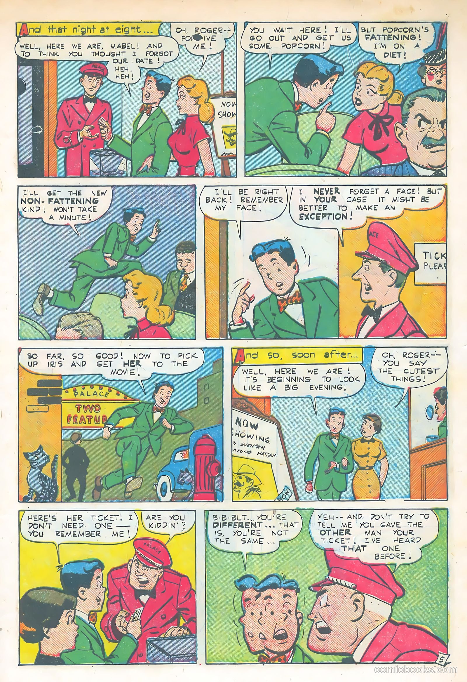 Roger Dodger #5 (1952) — page 7 of 36