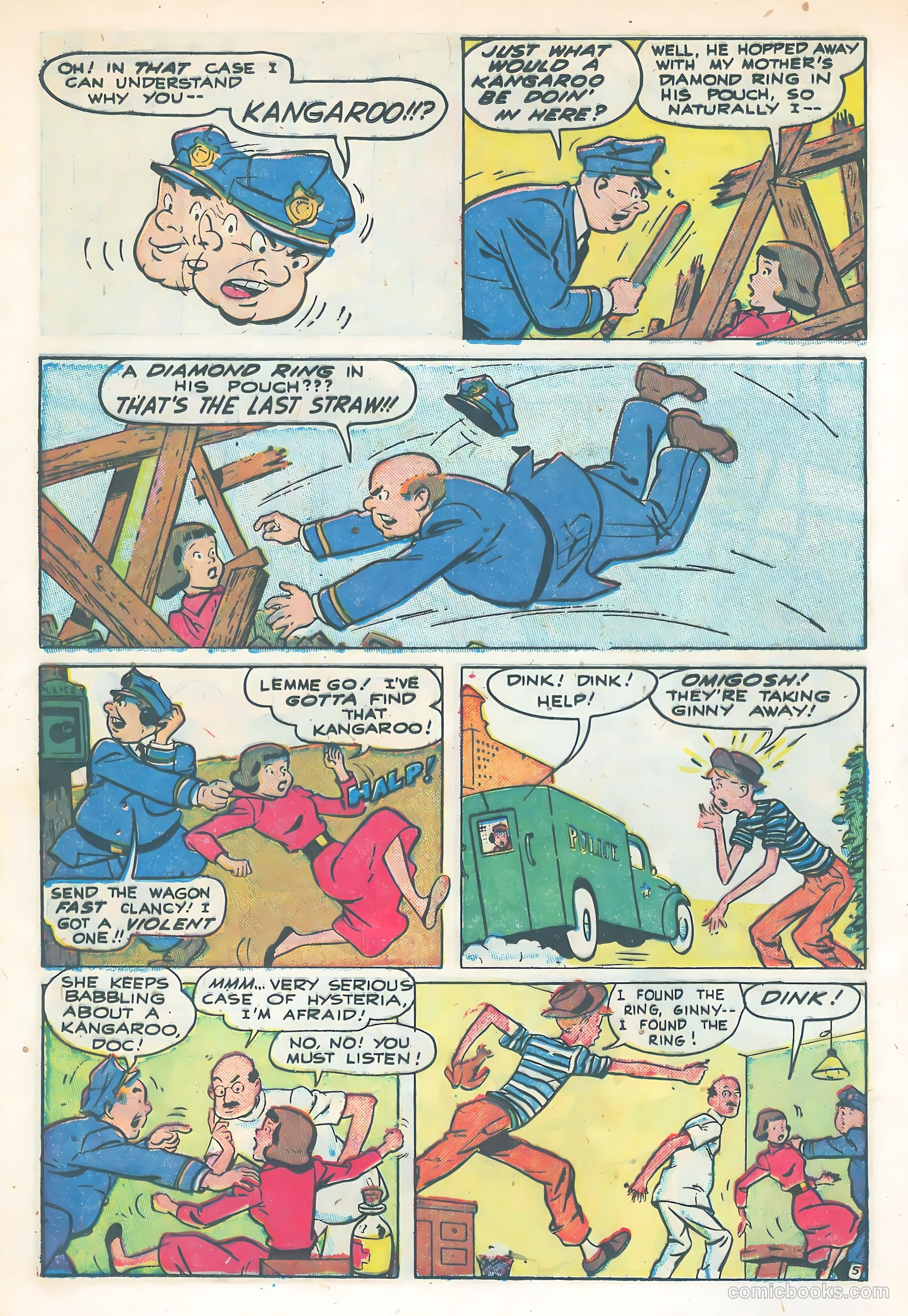 Roger Dodger #5 (1952) — page 16 of 36